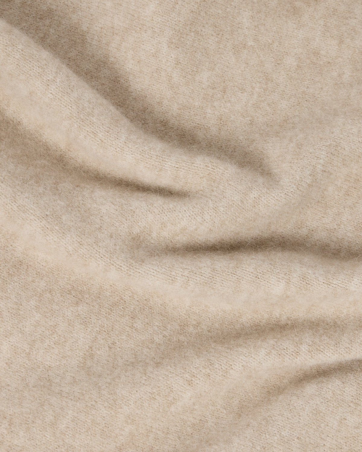 Heren Sweater met ronde hals Beige