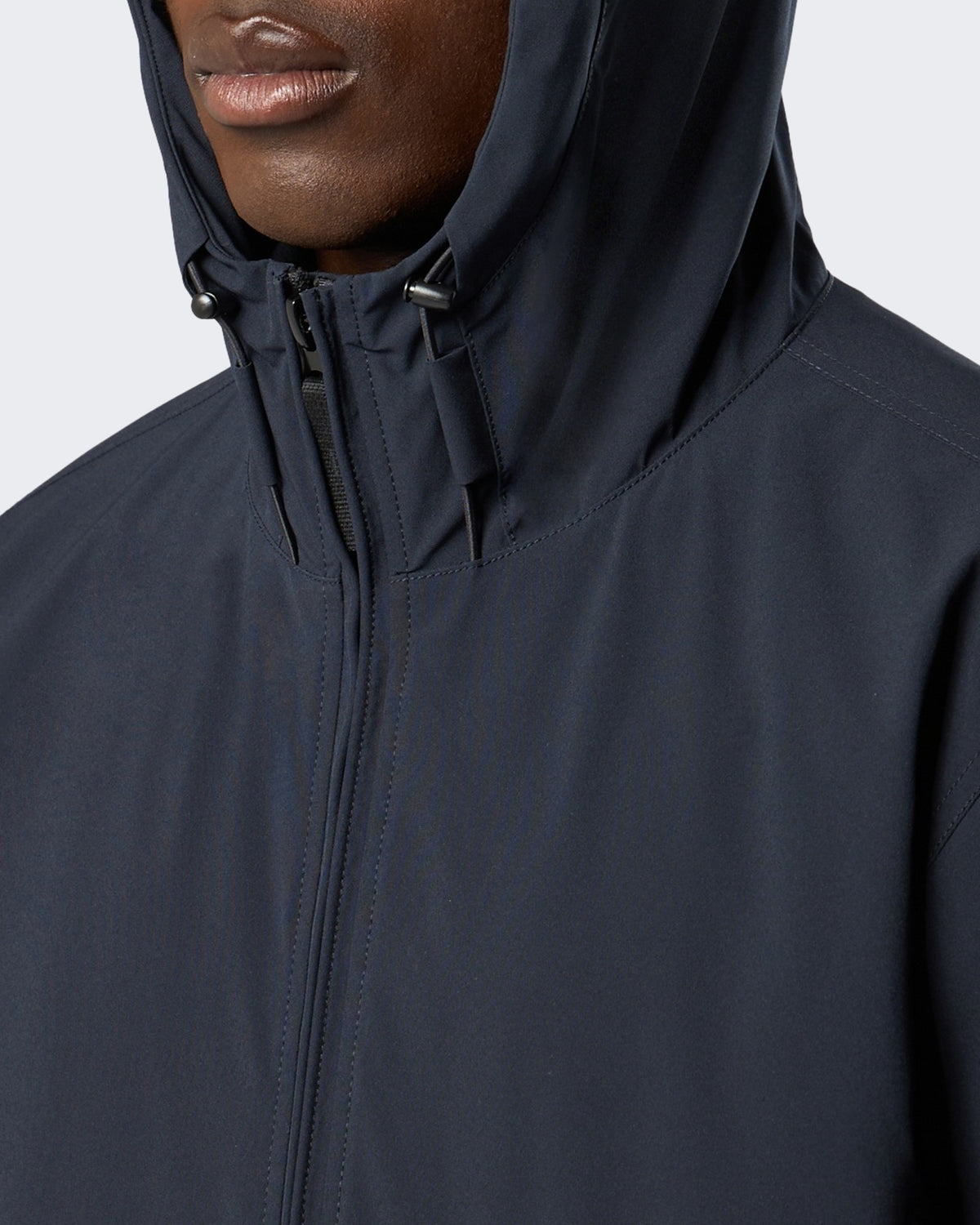 Herren Korte parka Blau