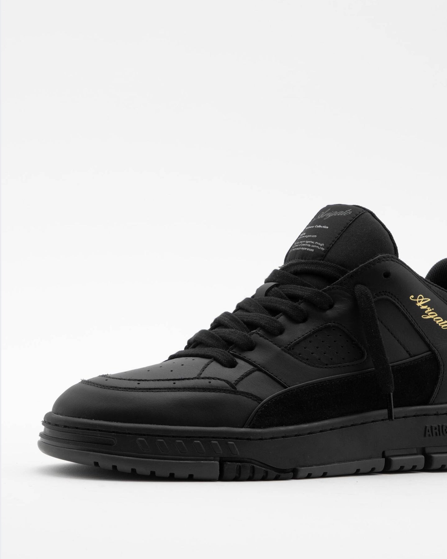 Heren Area Lo sneaker zwart/grijs