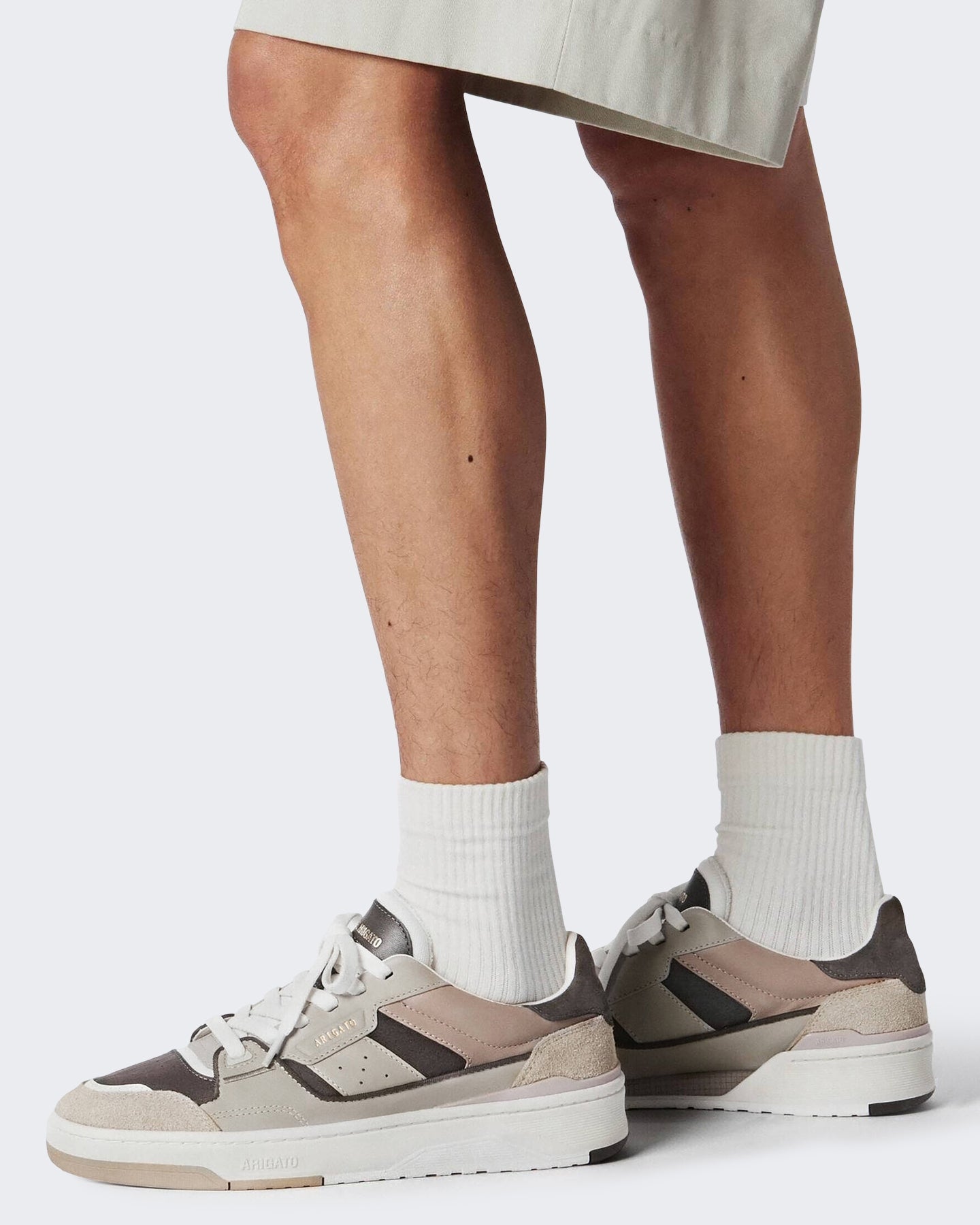 Heren Clay sneaker Beige