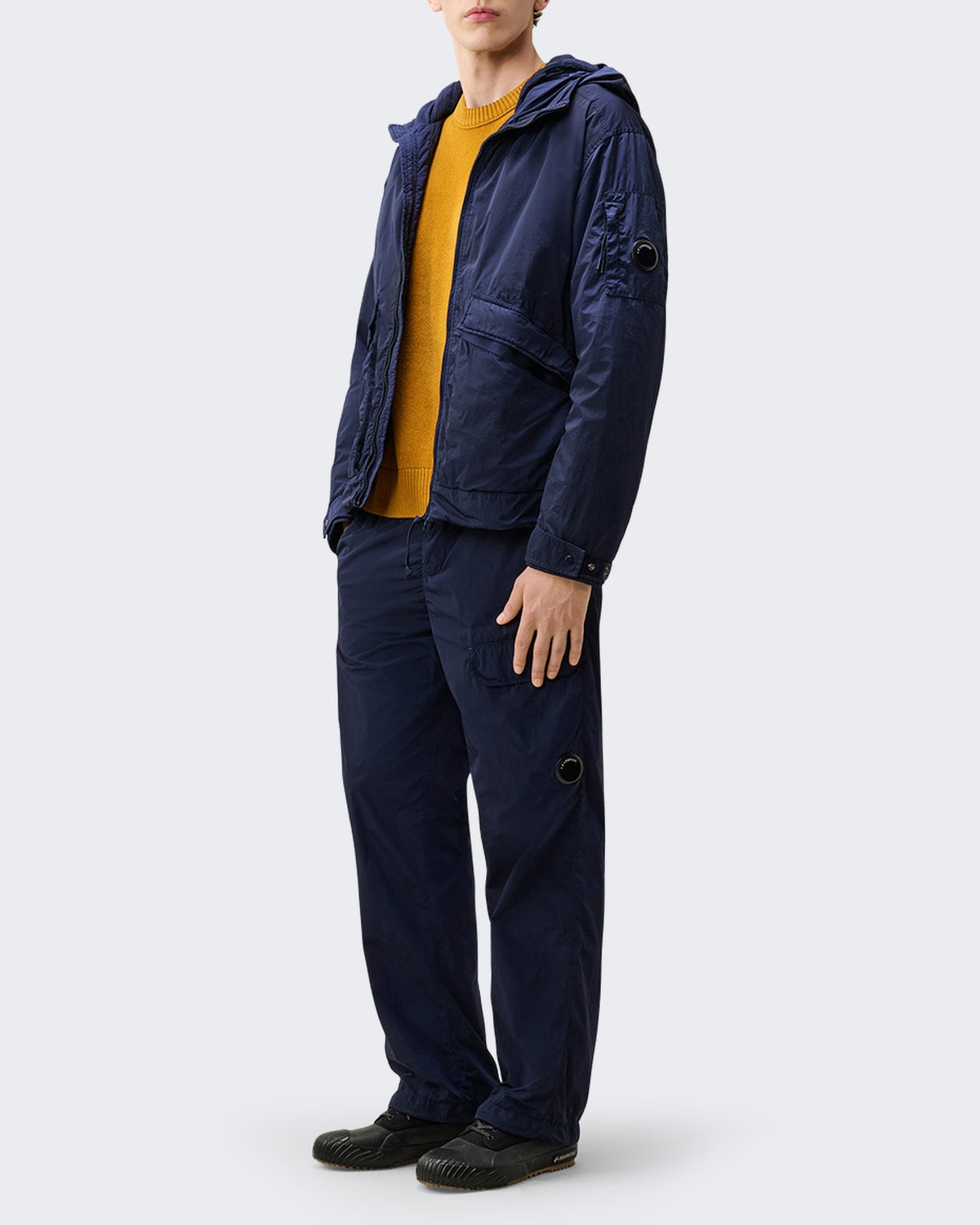 Herren Gebreide Pullover met ronde hals in Braun