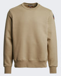 Heren Sweatshirt met ronde hals Beige