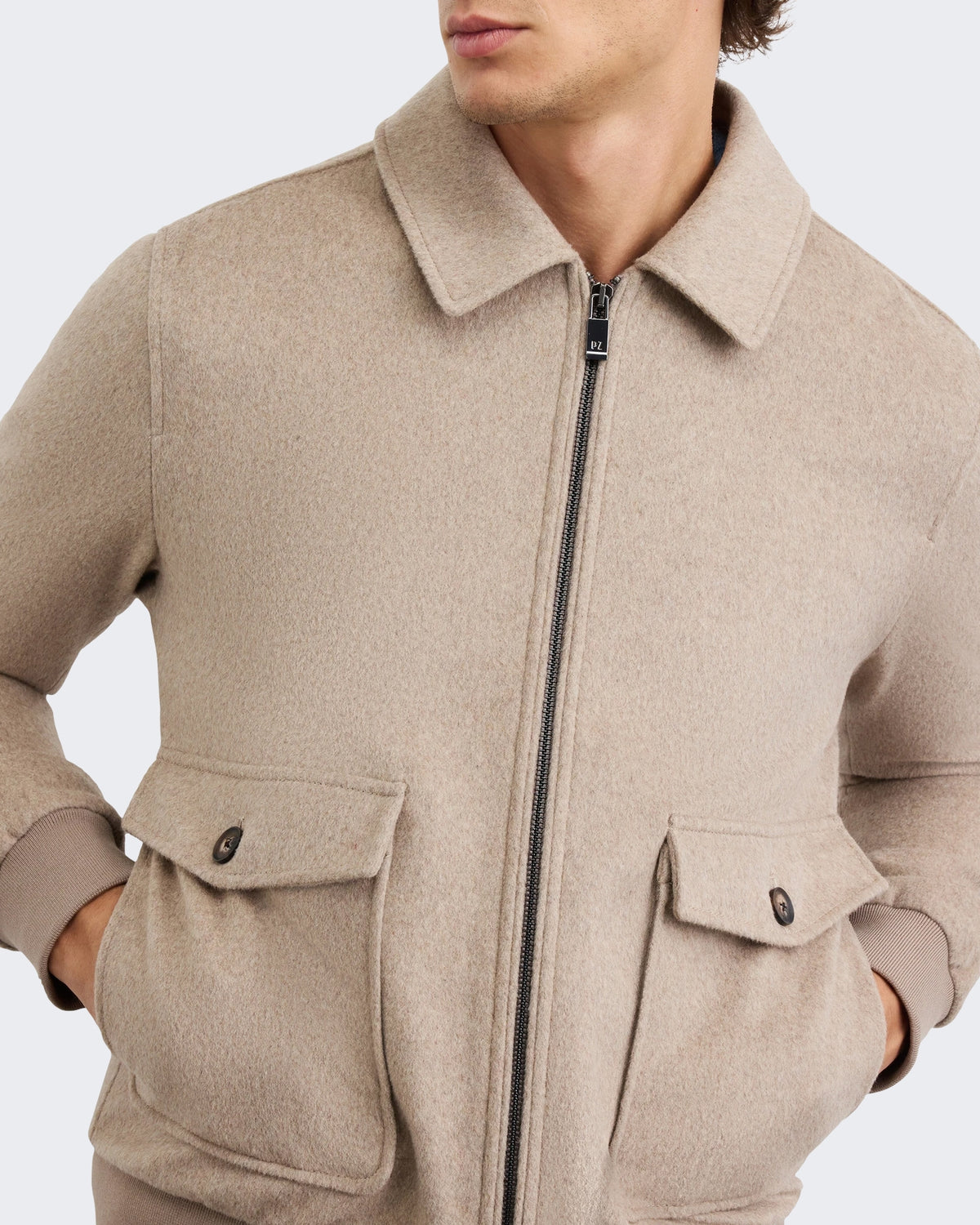 Heren Blouson jack in Bruin