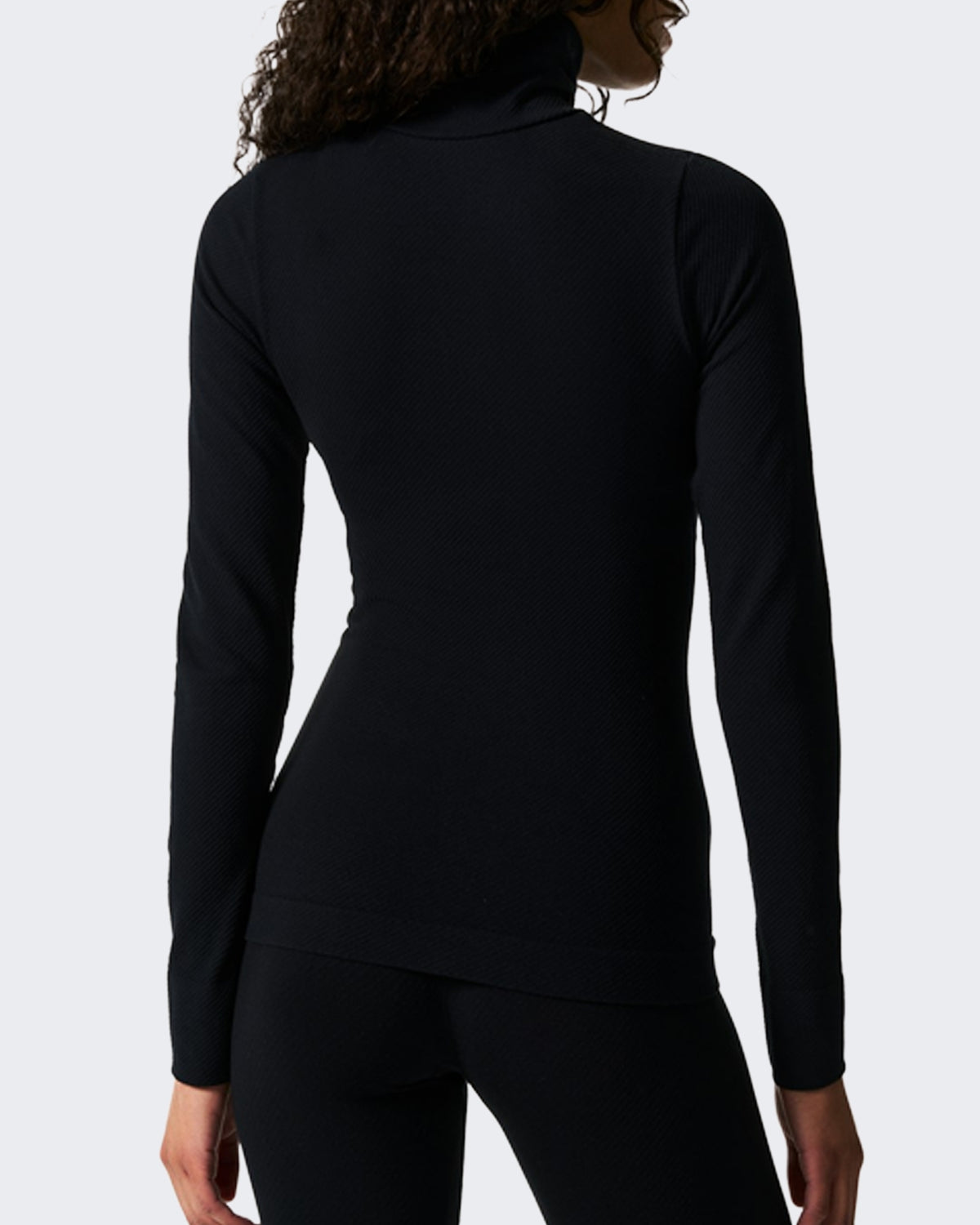 Dames Thermisch ondershirt met lange mouwen Zwart