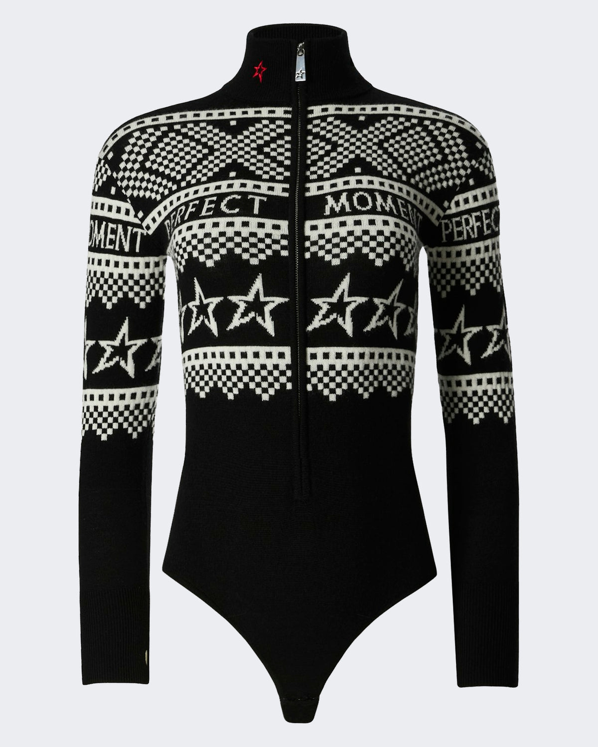 Dames Holiday body met zwart-wit patroon