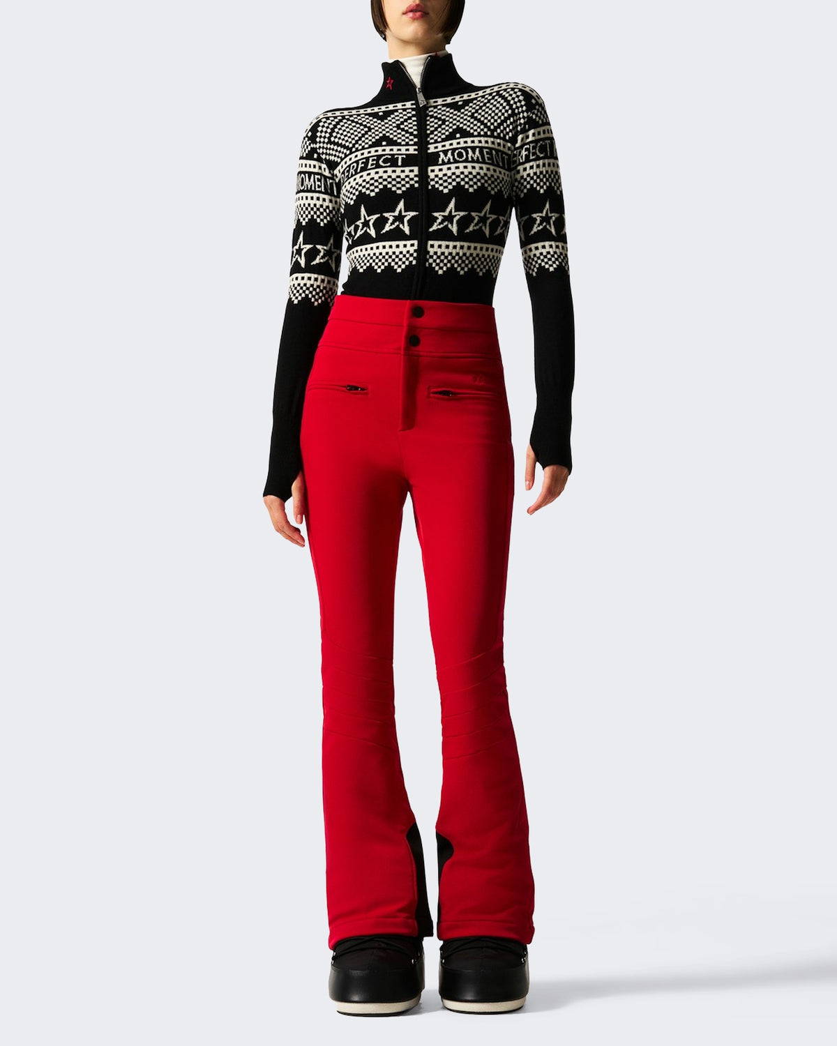 Dames Holiday body met zwart-wit patroon