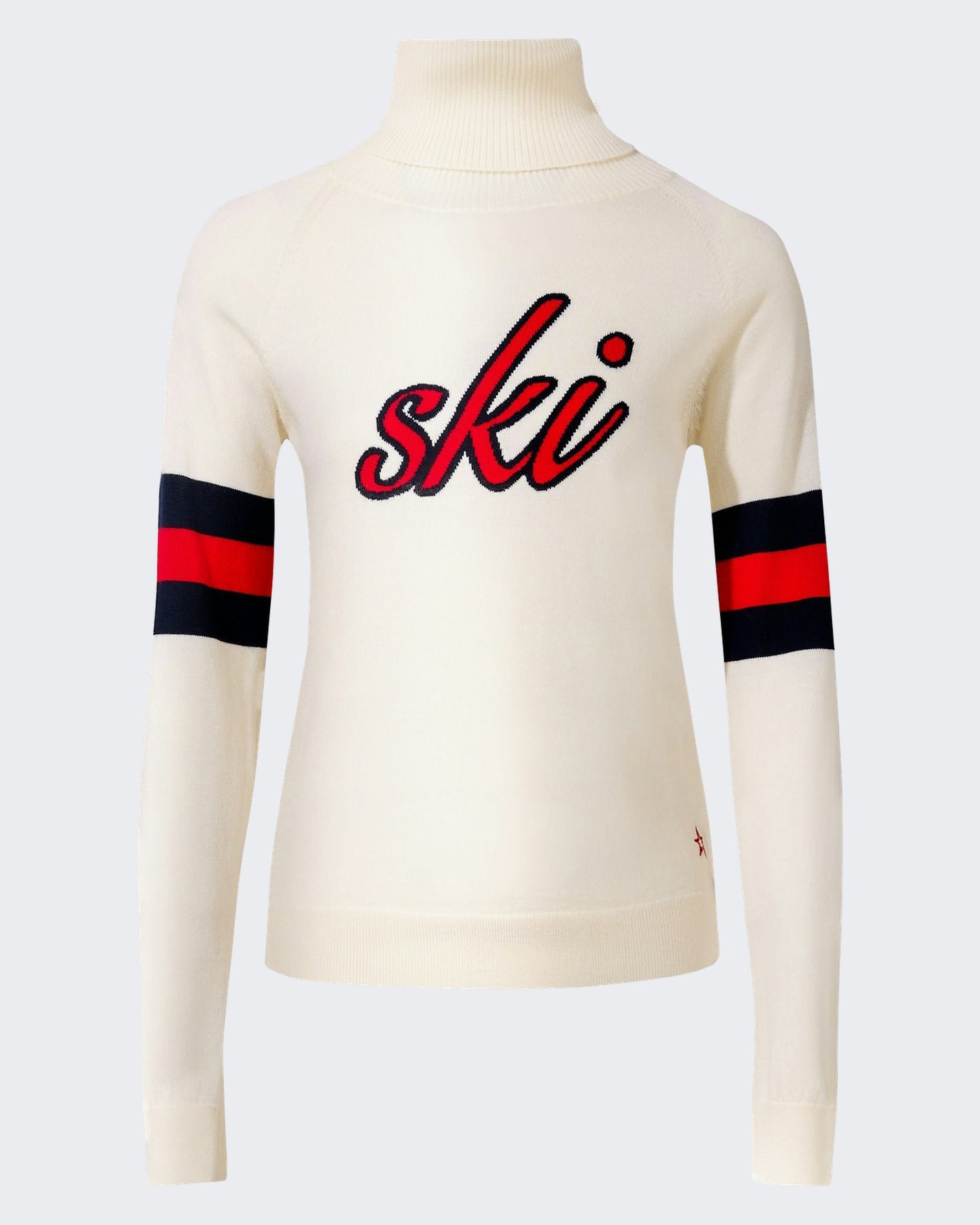 Dames Neve gebreide sweater Wit