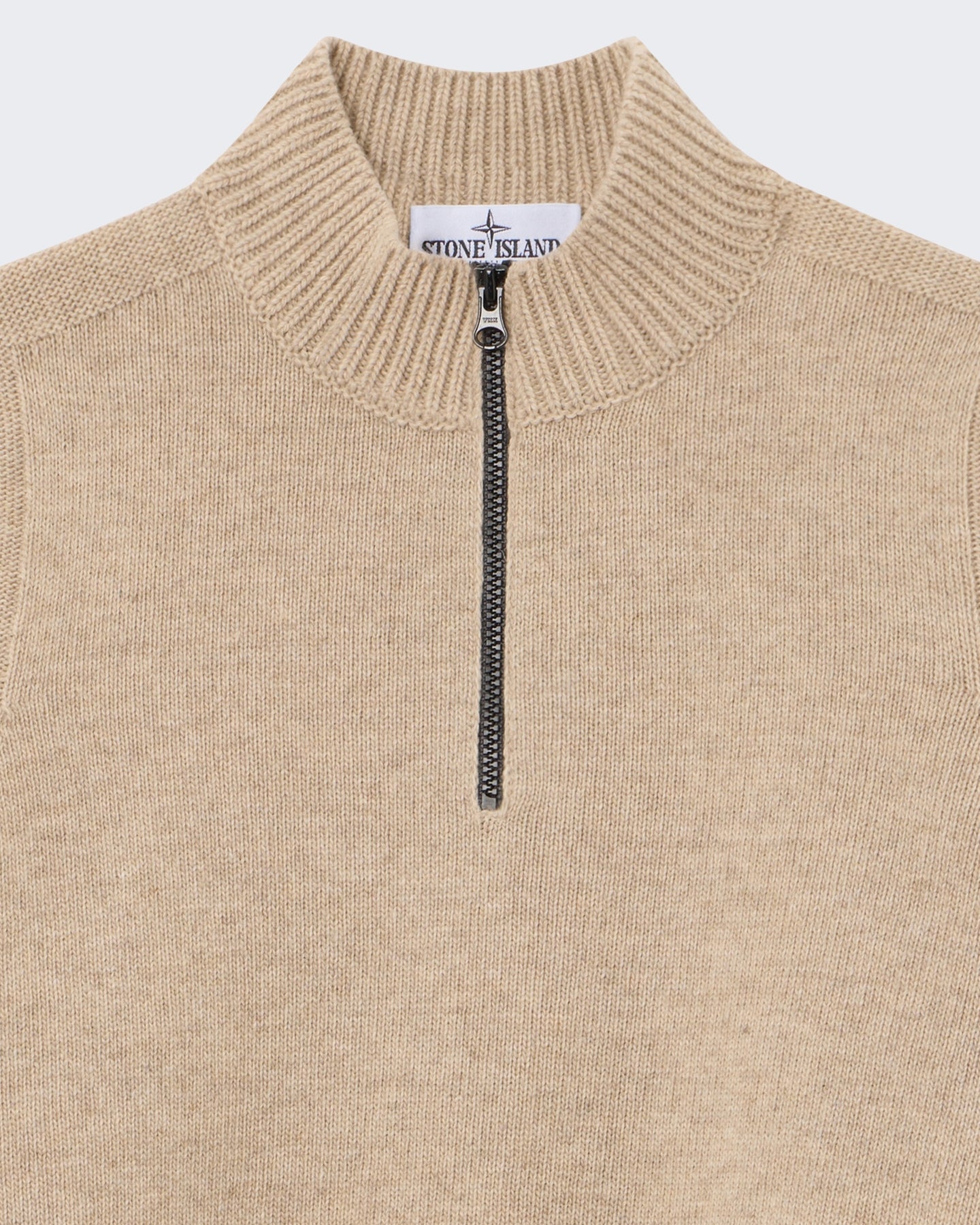 Kids Polo met lange mouwen in beige
