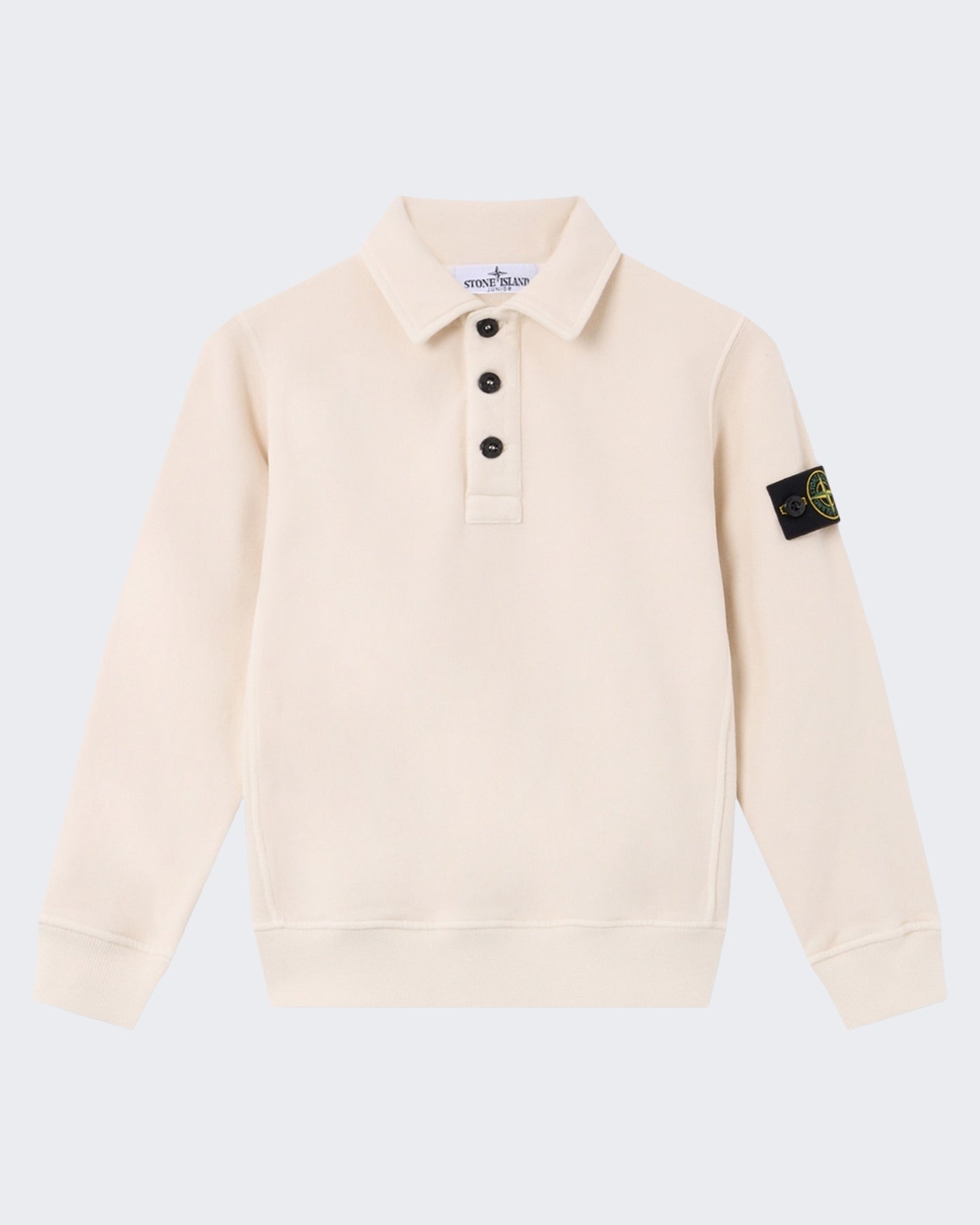 Kids Polo met lange mouwen Beige