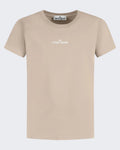 Kids T-shirt met korte mouwen Beige
