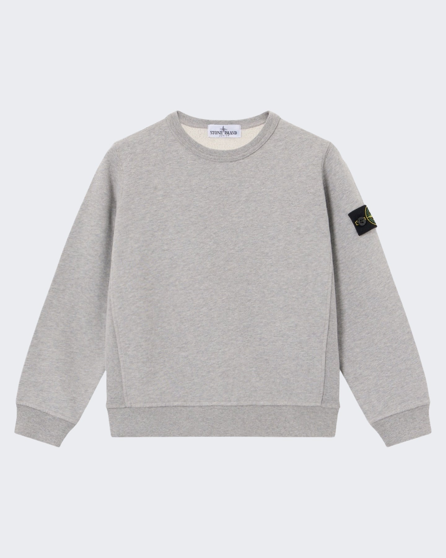 Kids Sweatshirt met ronde hals in Beige