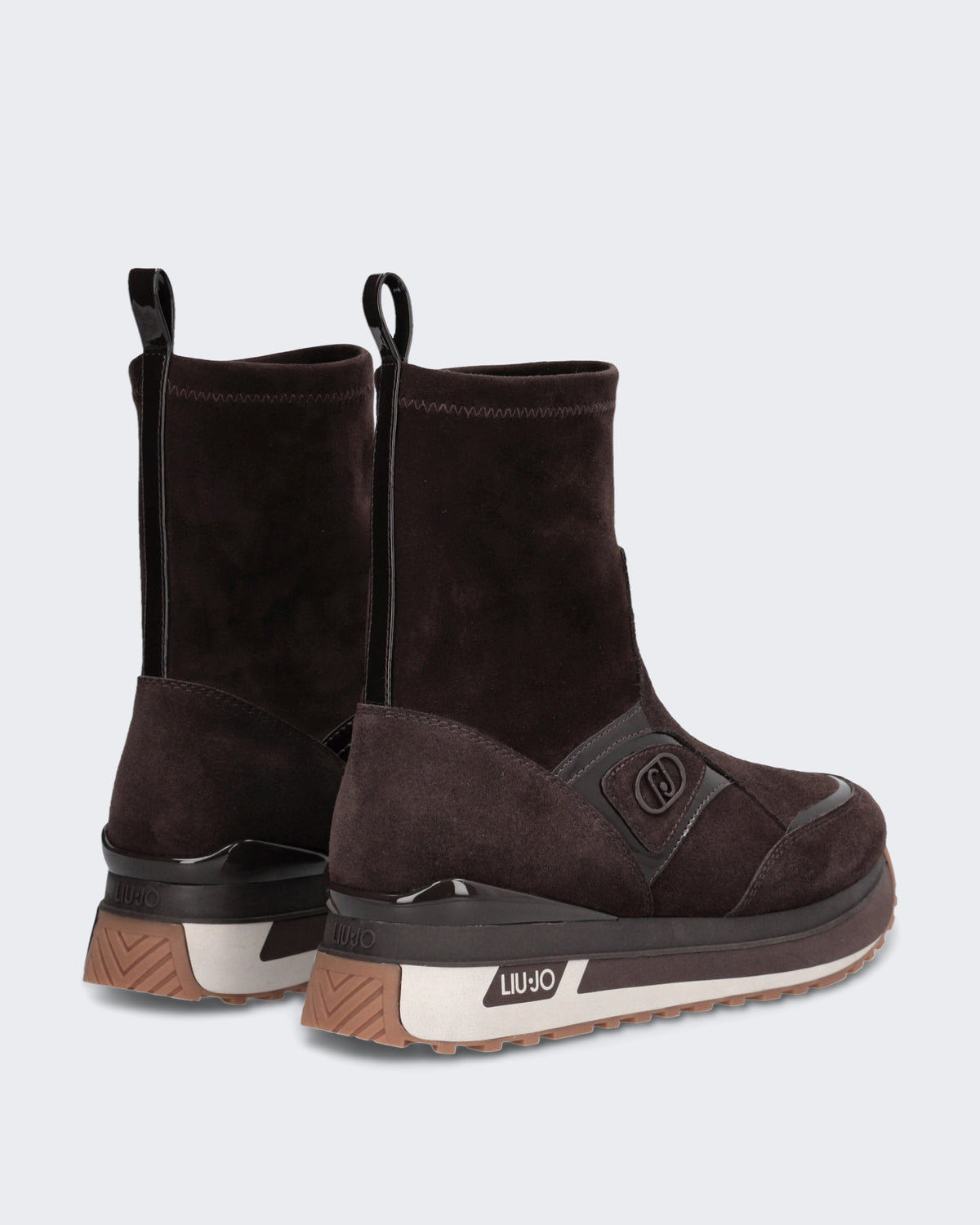 Dames Maxi Wonder 104 sneaker in mokabruin Bruin