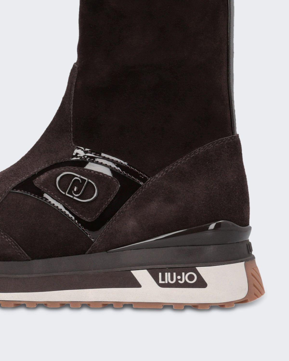 Dames Maxi Wonder 104 sneaker in mokabruin Bruin