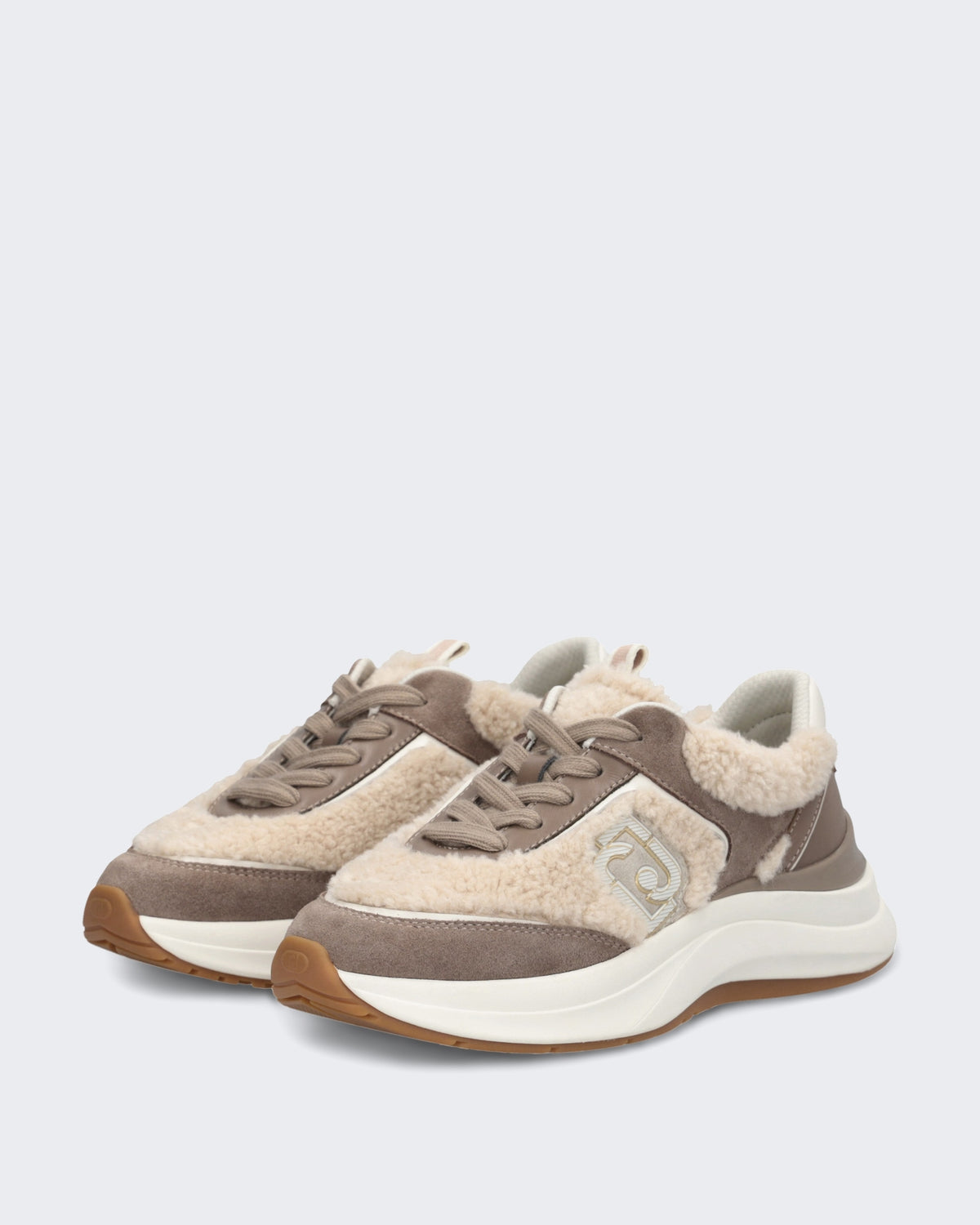 Dames Stardust 01 sneaker in havana en wit