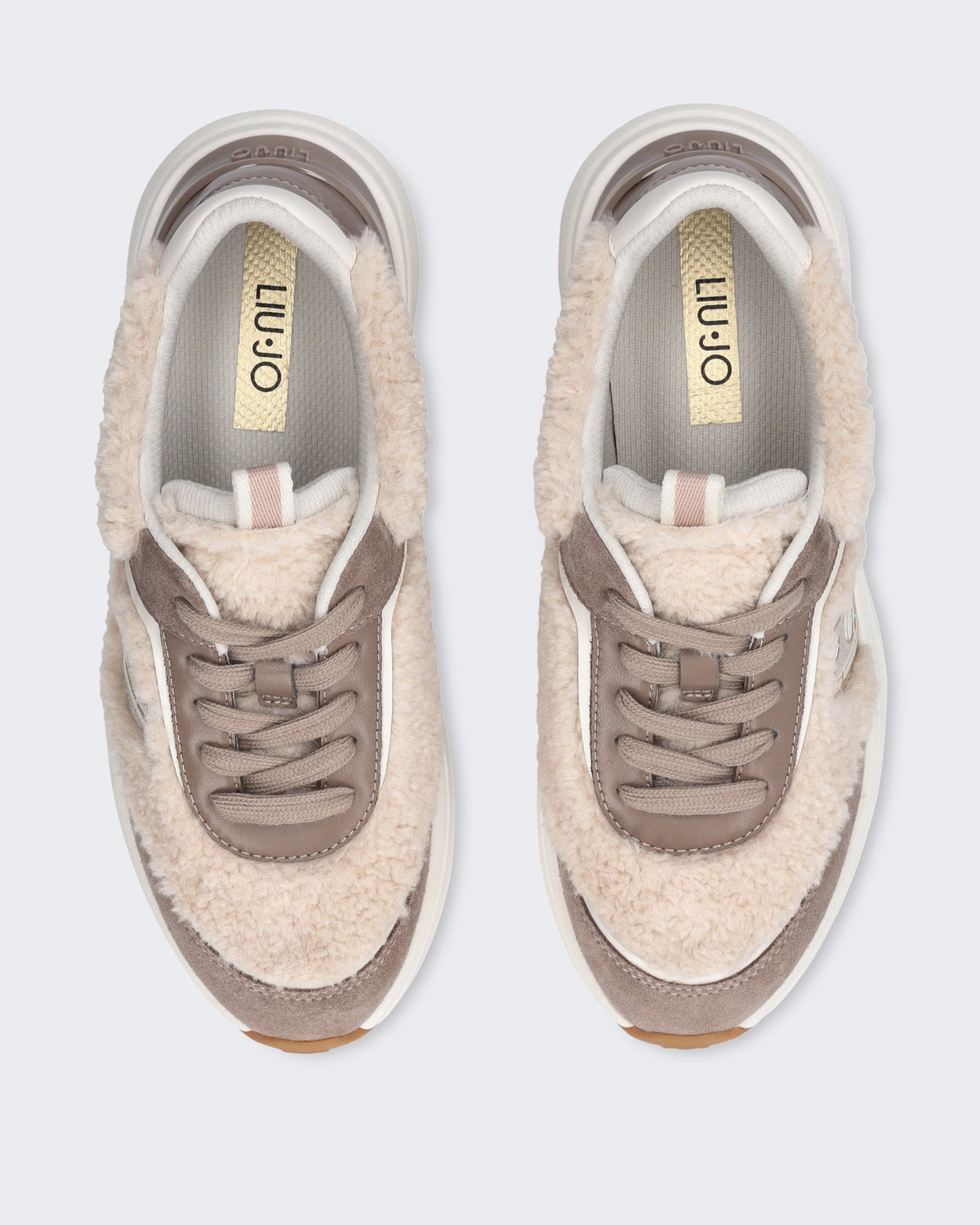 Dames Stardust 01 sneaker in havana en wit
