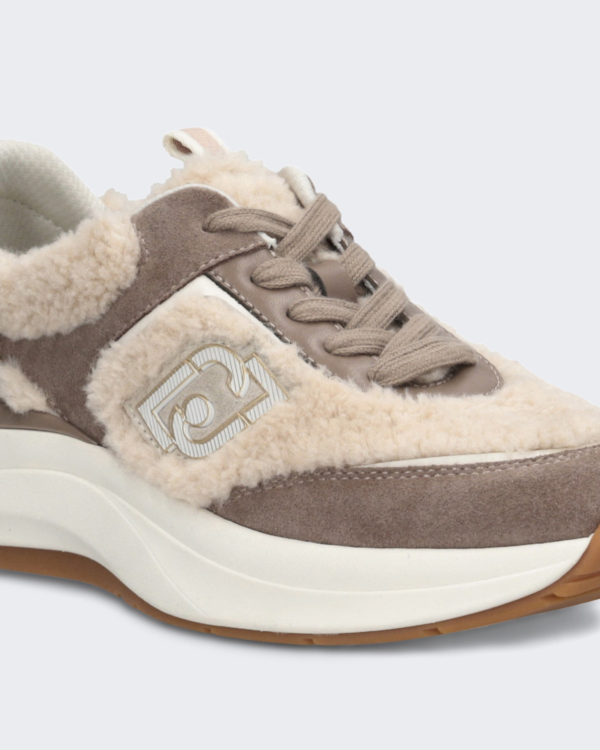 Dames Stardust 01 sneaker in havana en wit
