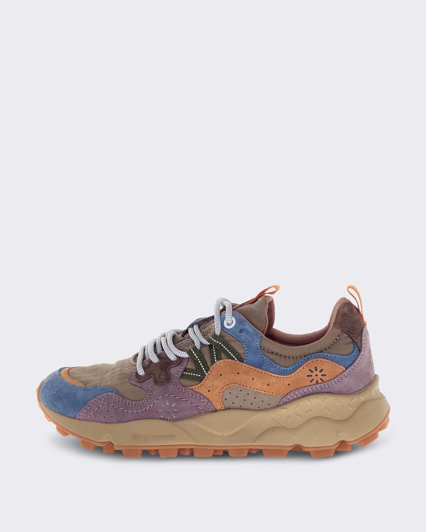 Dames Lage sneaker met veters Petrol