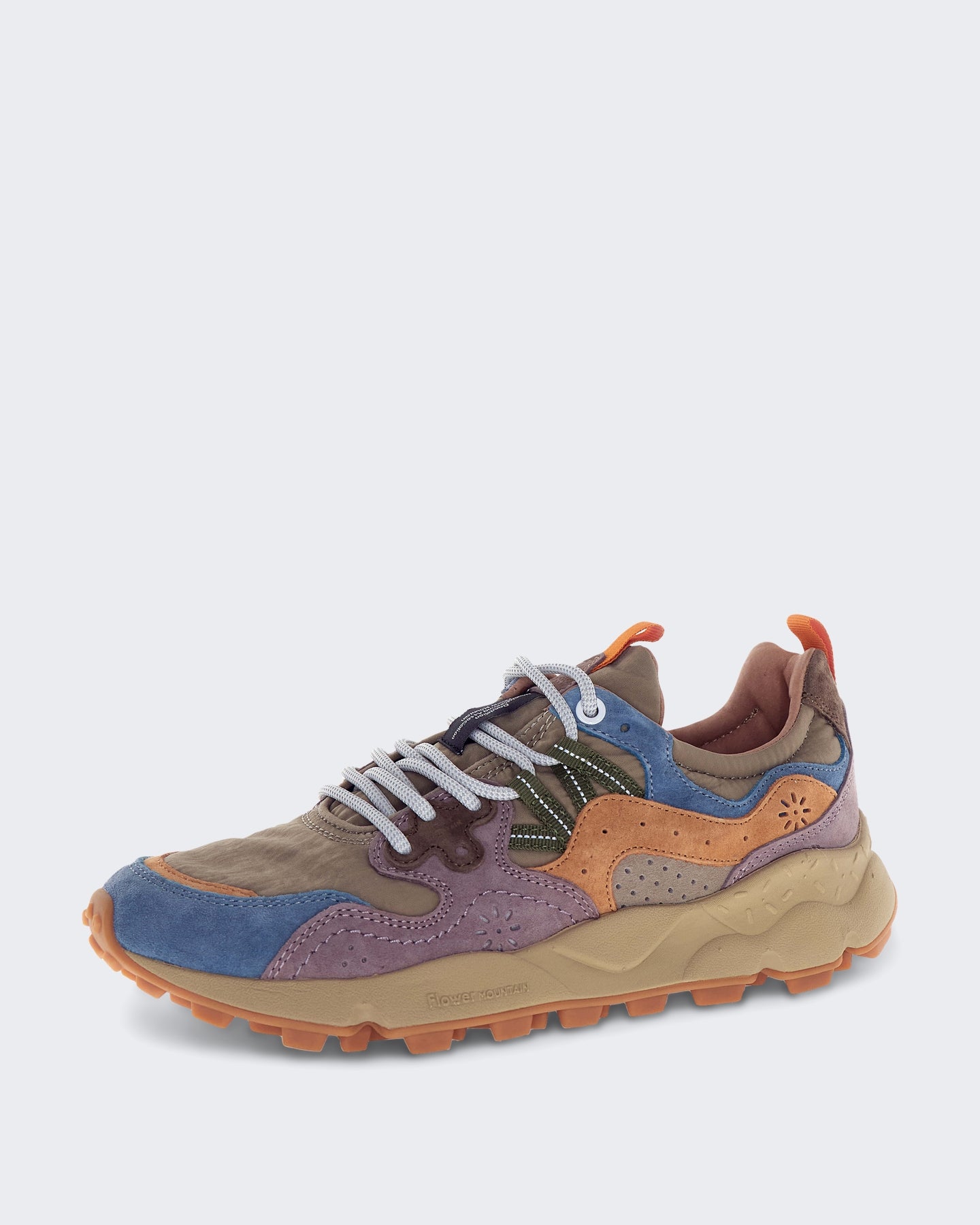 Dames Lage sneaker met veters Petrol