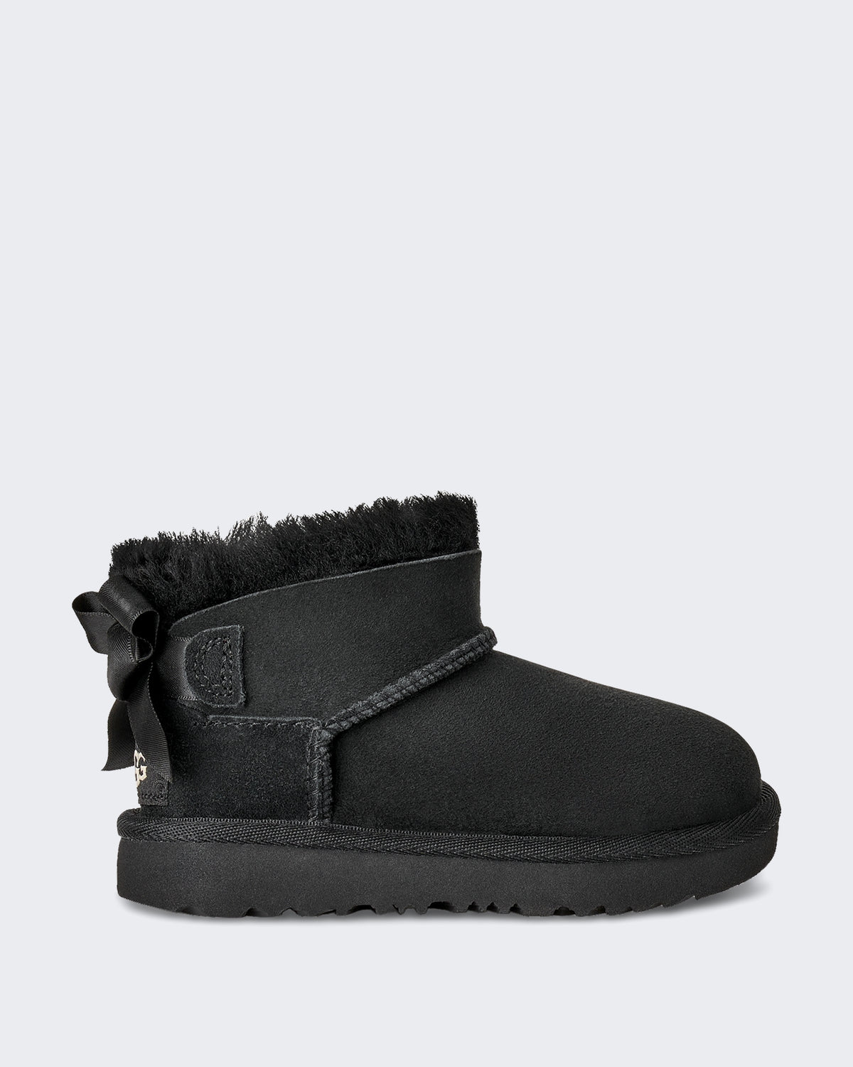 Kinder Ultra Mini Bailey Bow klassieke Stiefel Schwarz