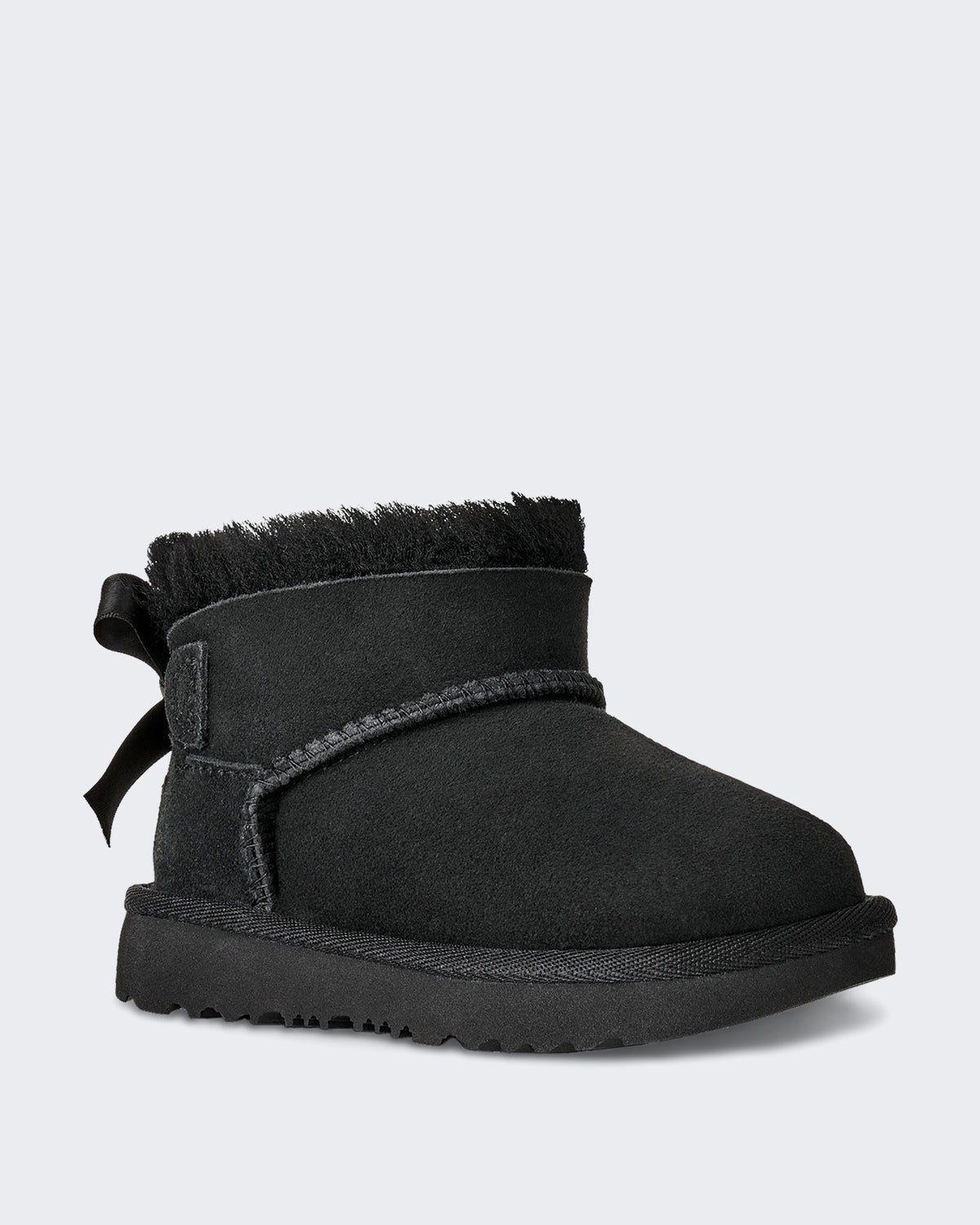Kinder Ultra Mini Bailey Bow klassieke Stiefel Schwarz