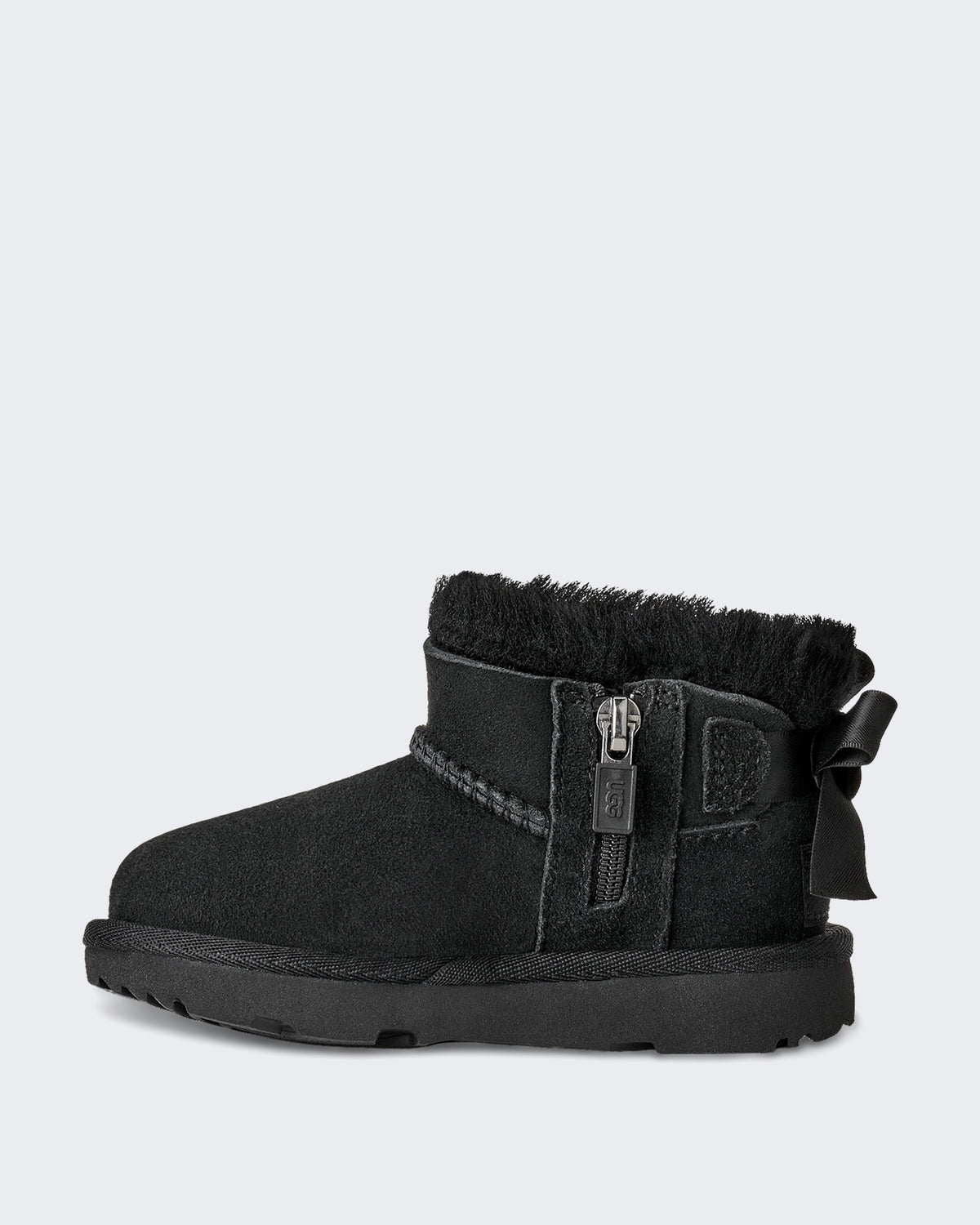 Kinder Ultra Mini Bailey Bow klassieke Stiefel Schwarz