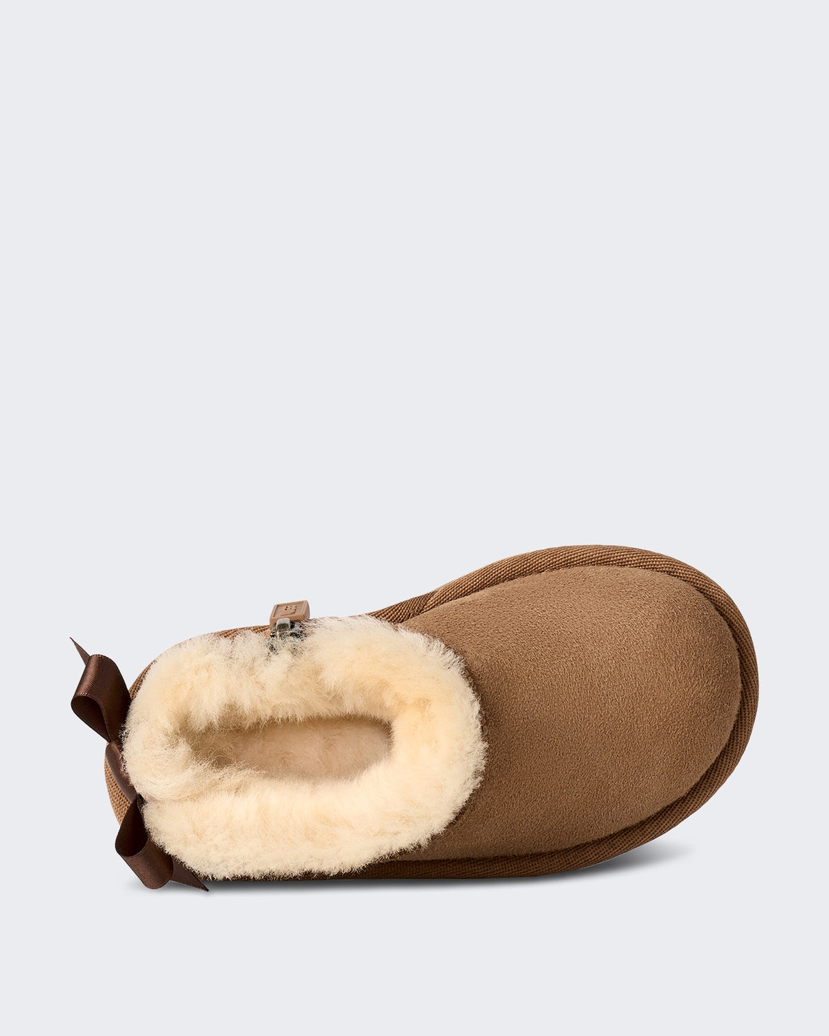 Kinder Classic Boot - Ultra Mini Bailey Bow Beige (2)