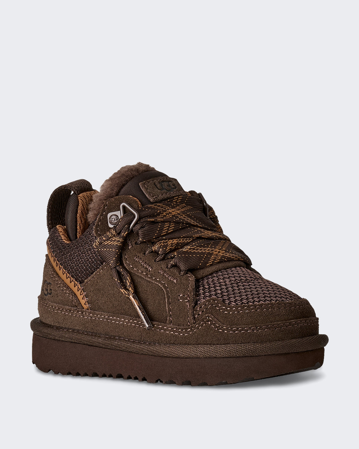 Kinder Sneaker voor kinderen in gedempte cacaotint Cacaobruin