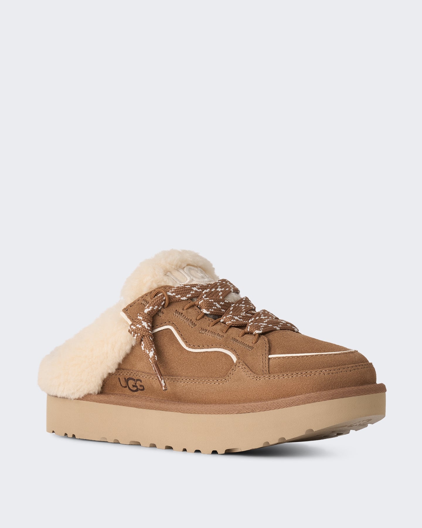 Dames Muil met zachte voering in Beige