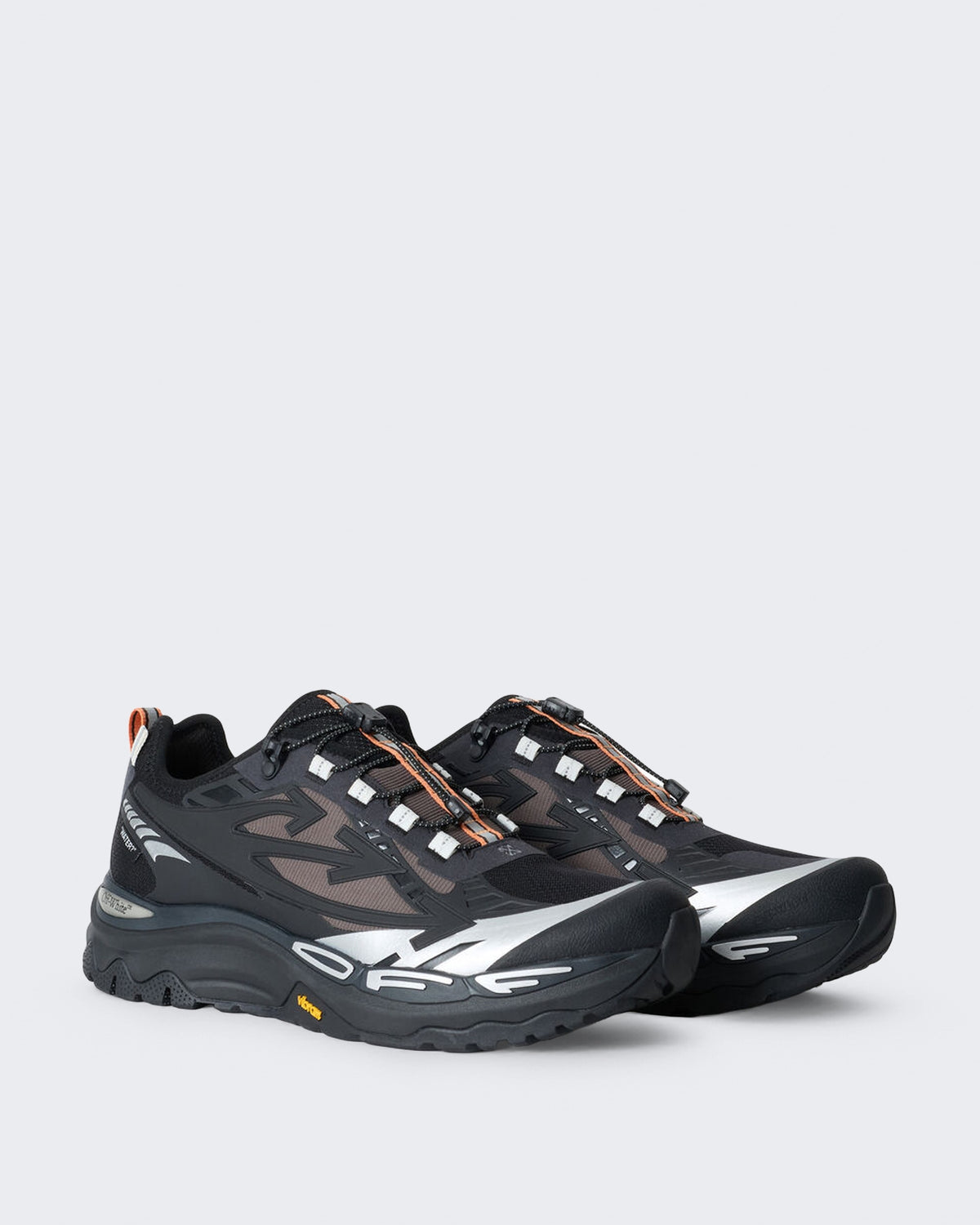 Herren Lage trail sneaker in Schwarz