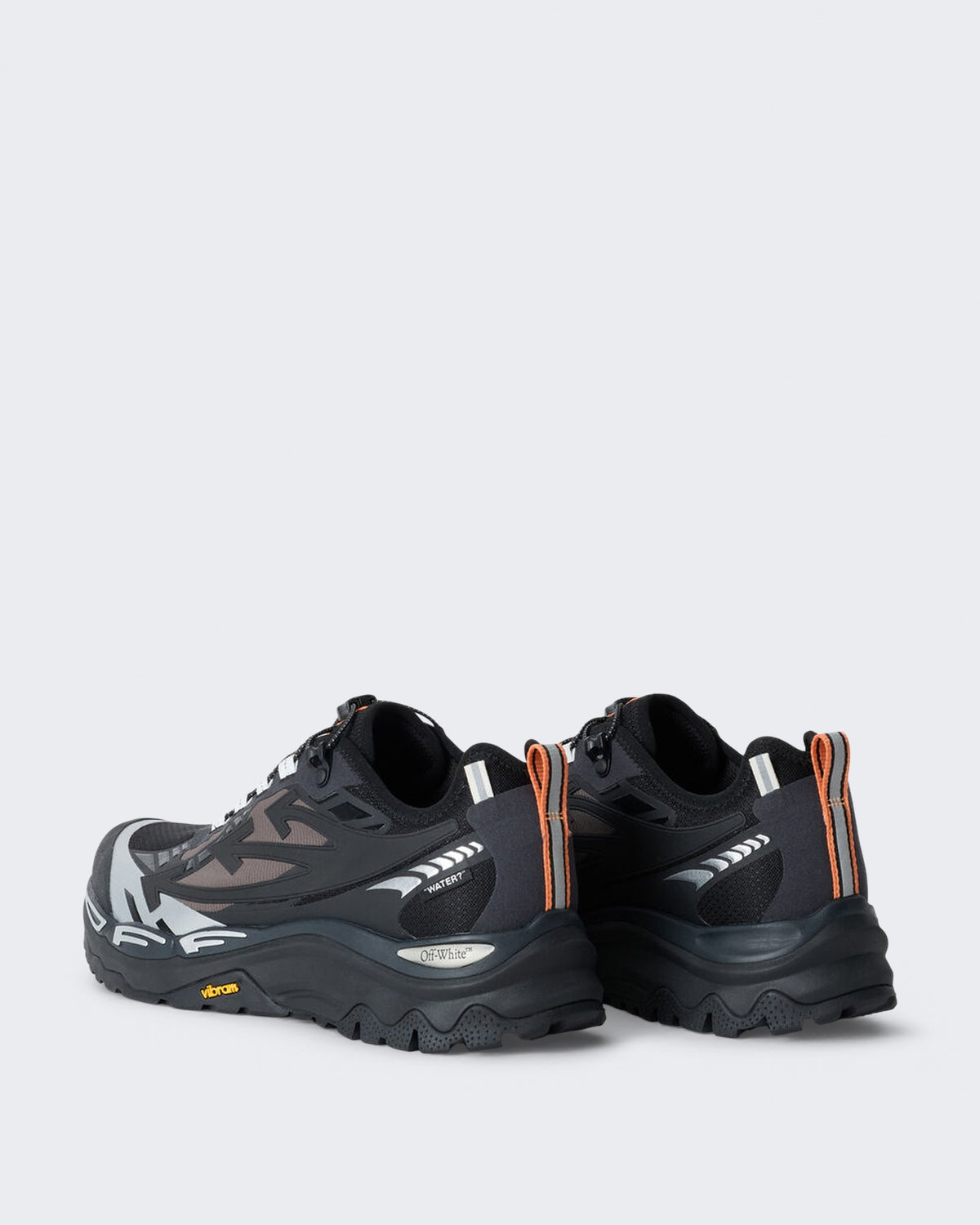 Dames Lage trail sneaker in zwart
