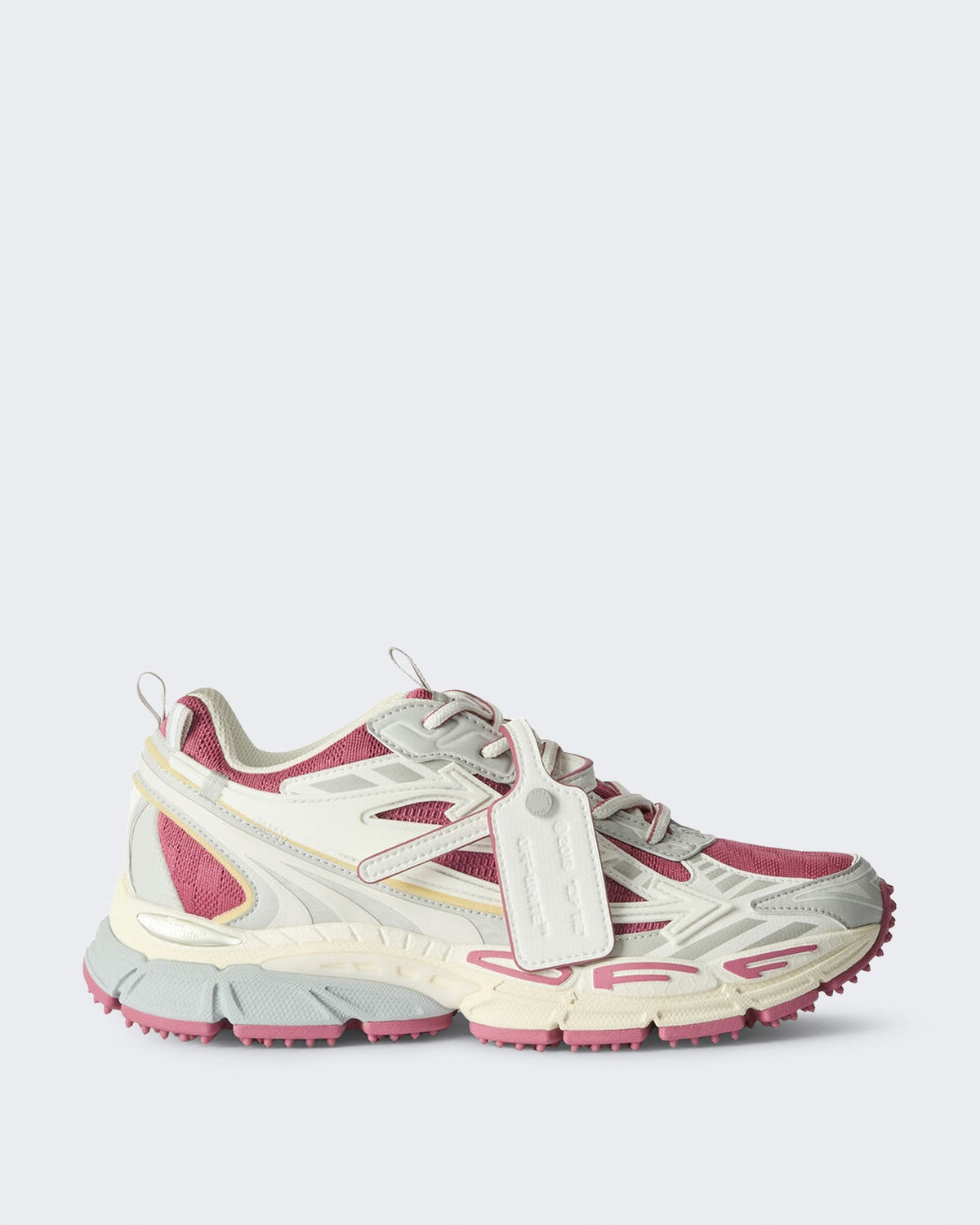 Damen Be Right Back sneaker magenta met Weiß
