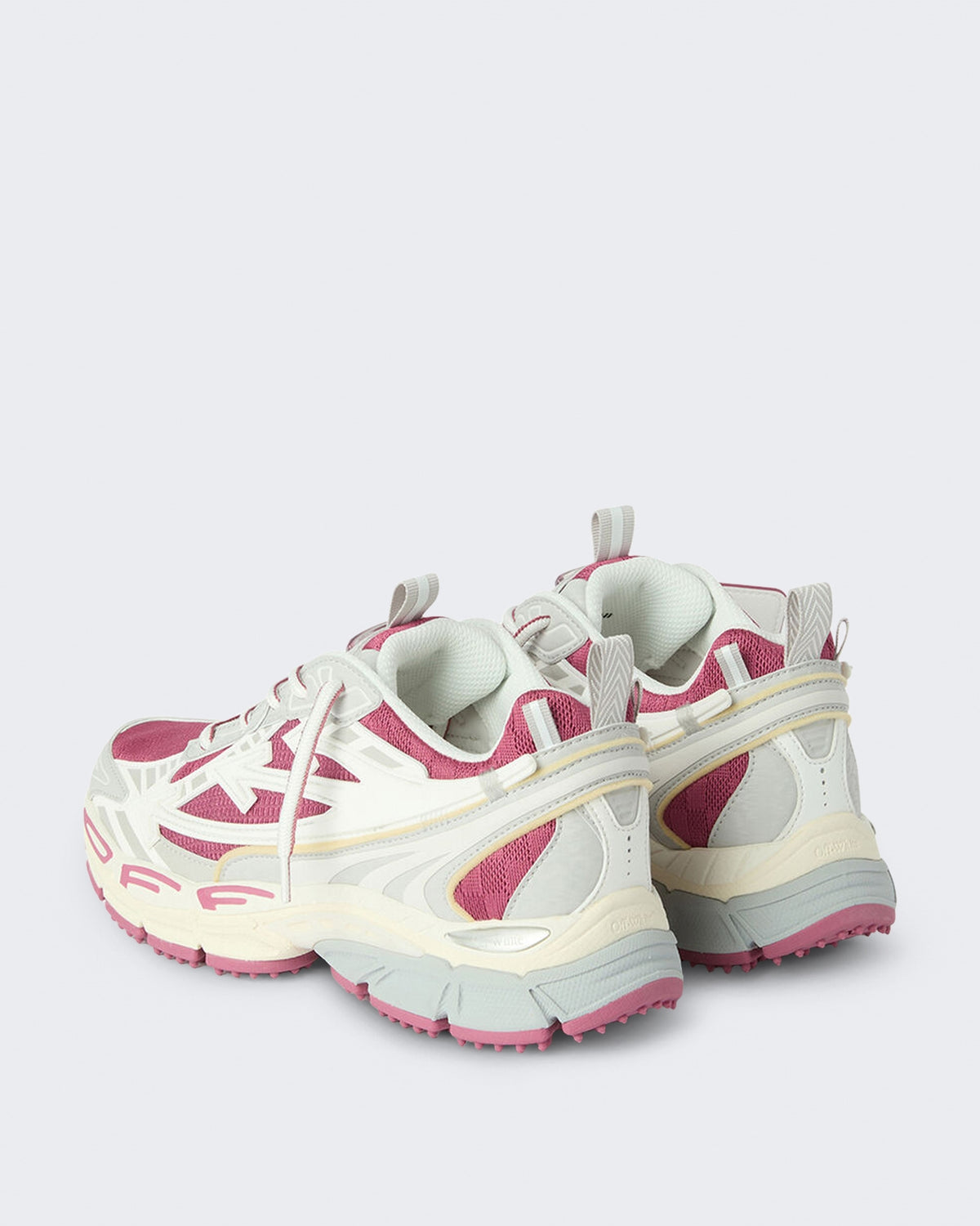 Damen Be Right Back sneaker magenta met Weiß