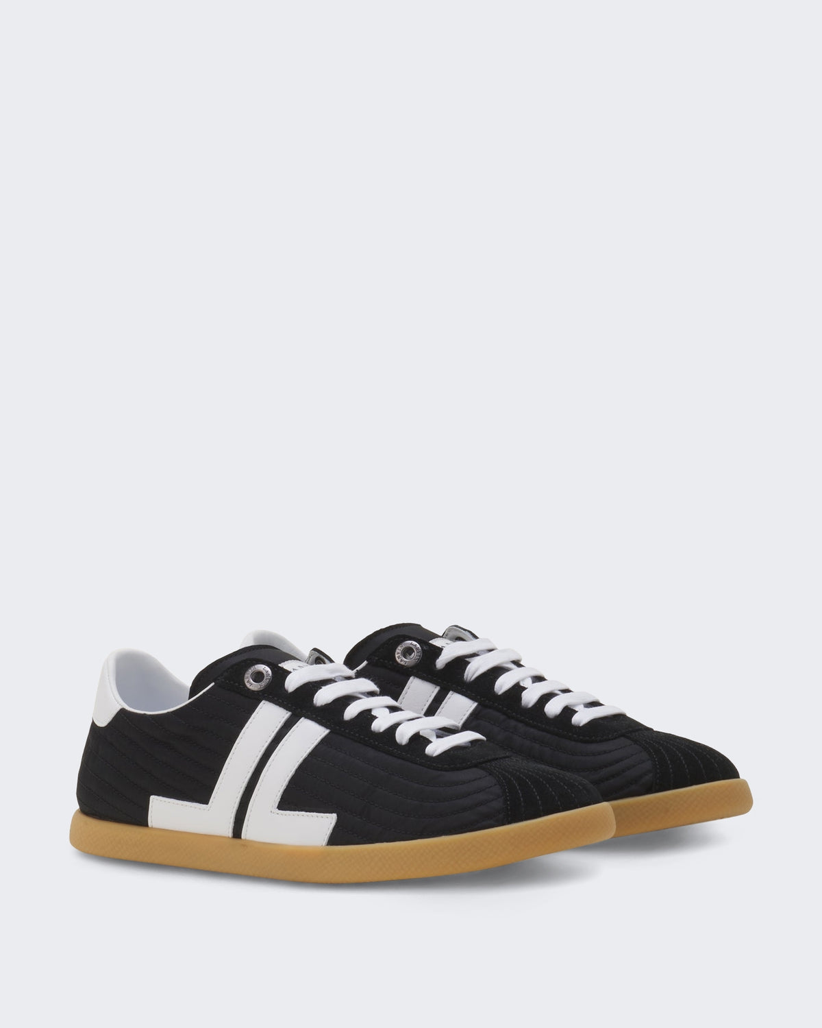 Herren Sneaker van nylon in Schwarz-wit