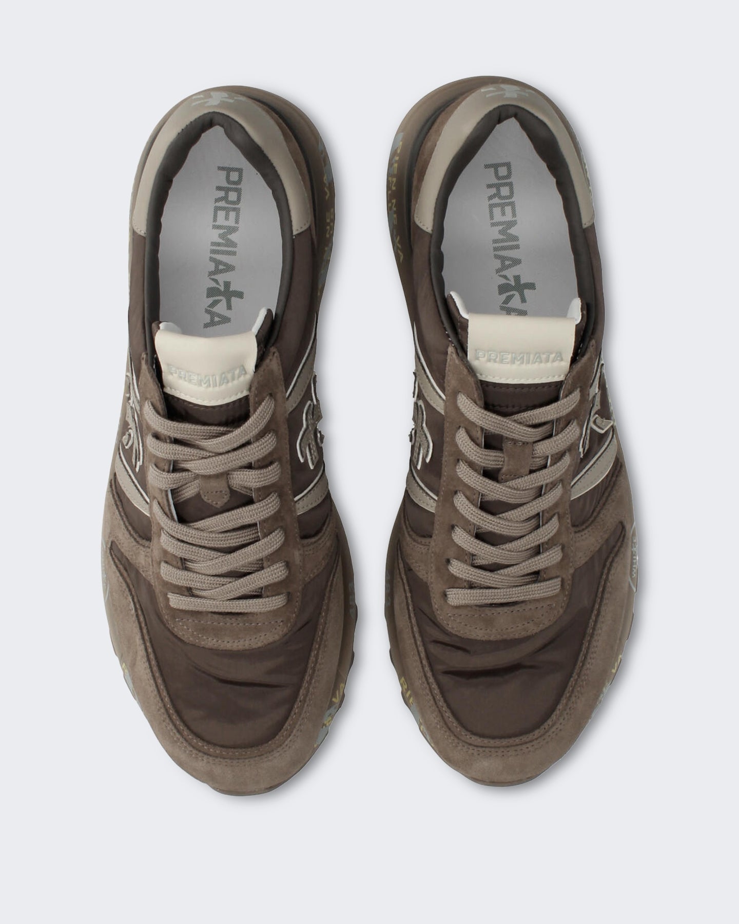 Heren Lander sneaker in Bruin