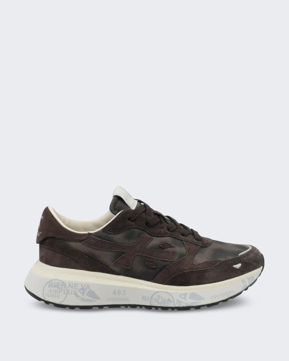 Damen Sneaker met luipaardprint Braun