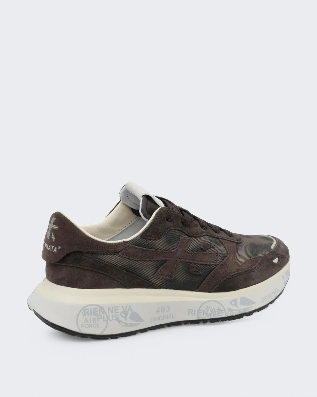Damen Sneaker met luipaardprint Braun