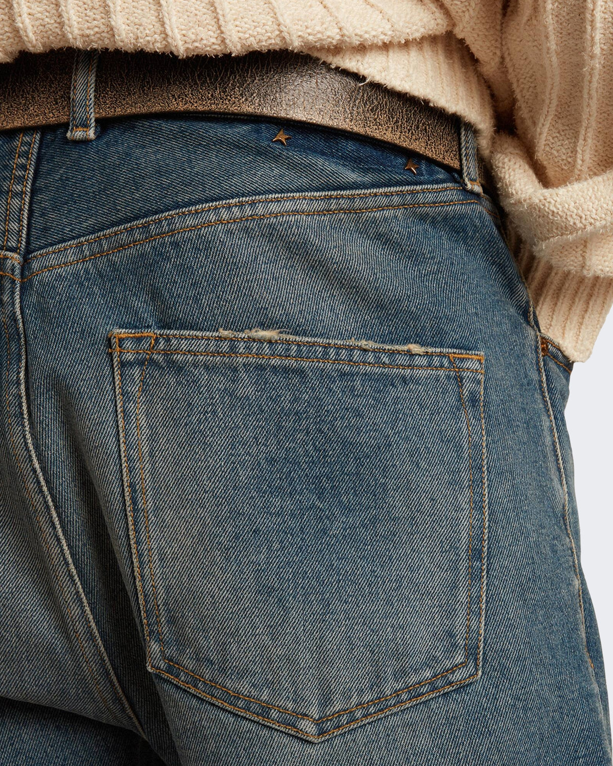 Heren Happy Jeans Blauw