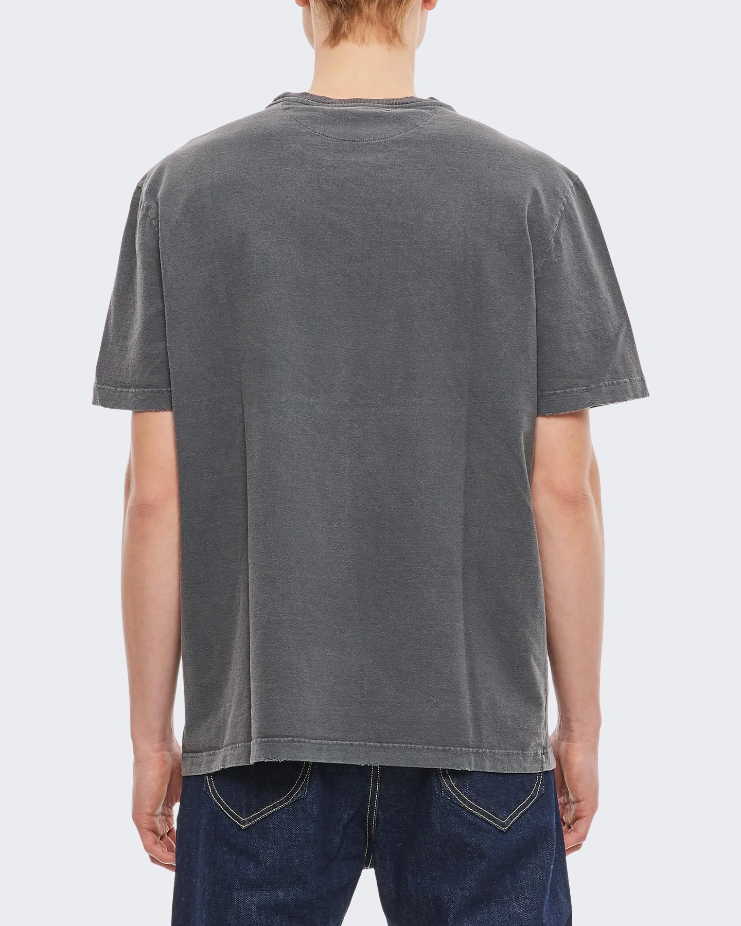 Heren Regular T-Shirt Antraciet