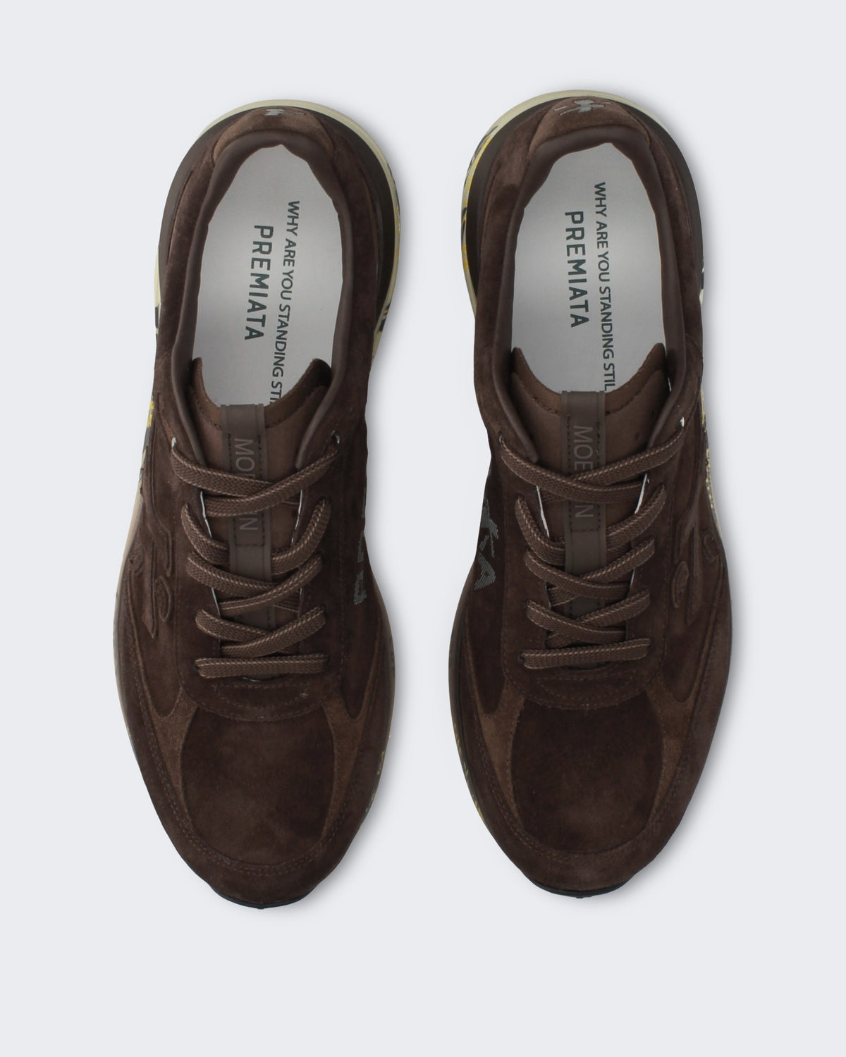 Heren Moerun Sneaker Brown