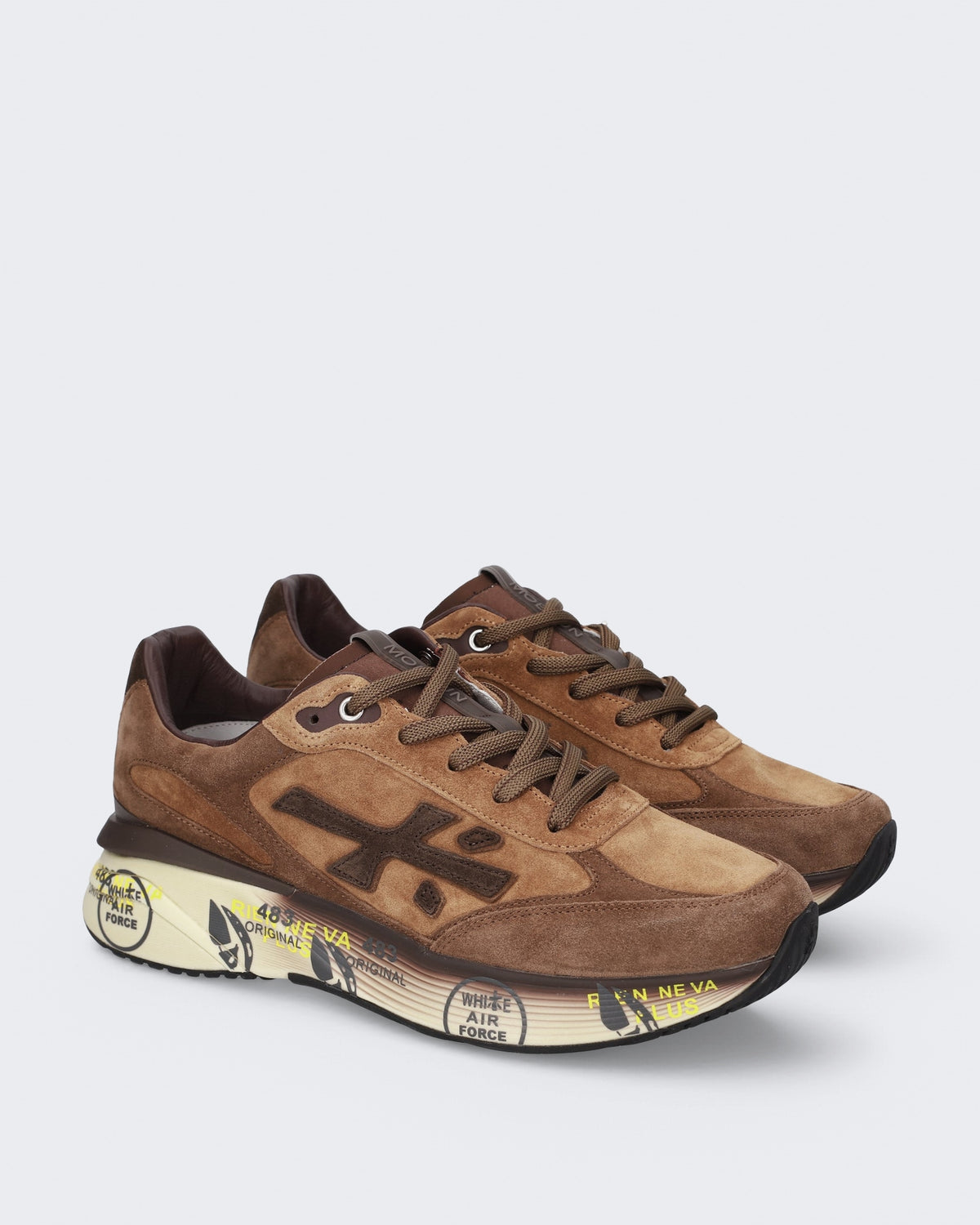 Heren Moerun Sneaker Brown