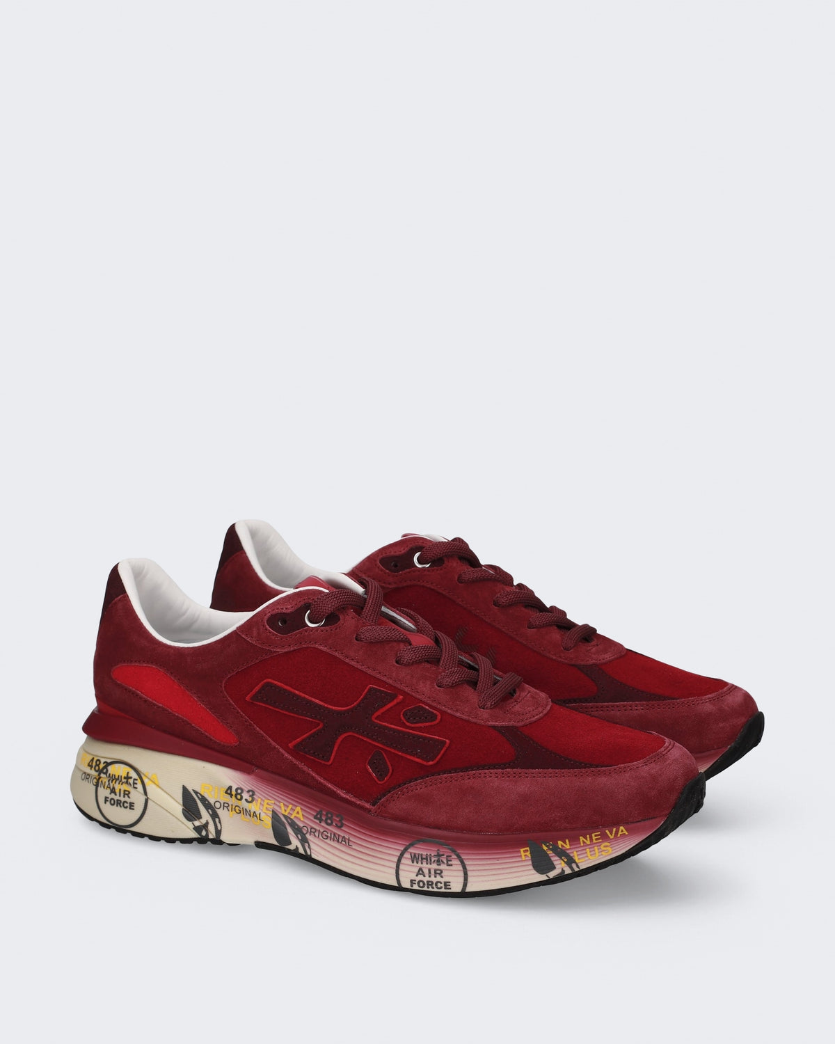 Herren Moerun Sneaker Red