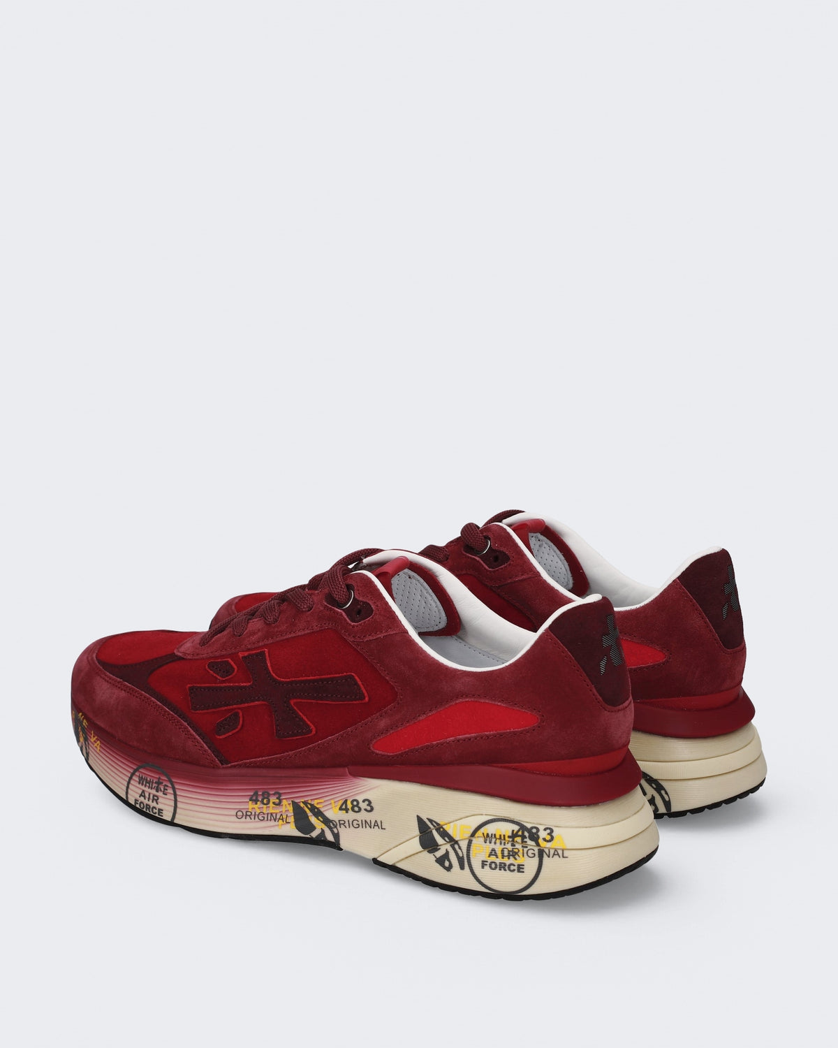 Herren Moerun Sneaker Red