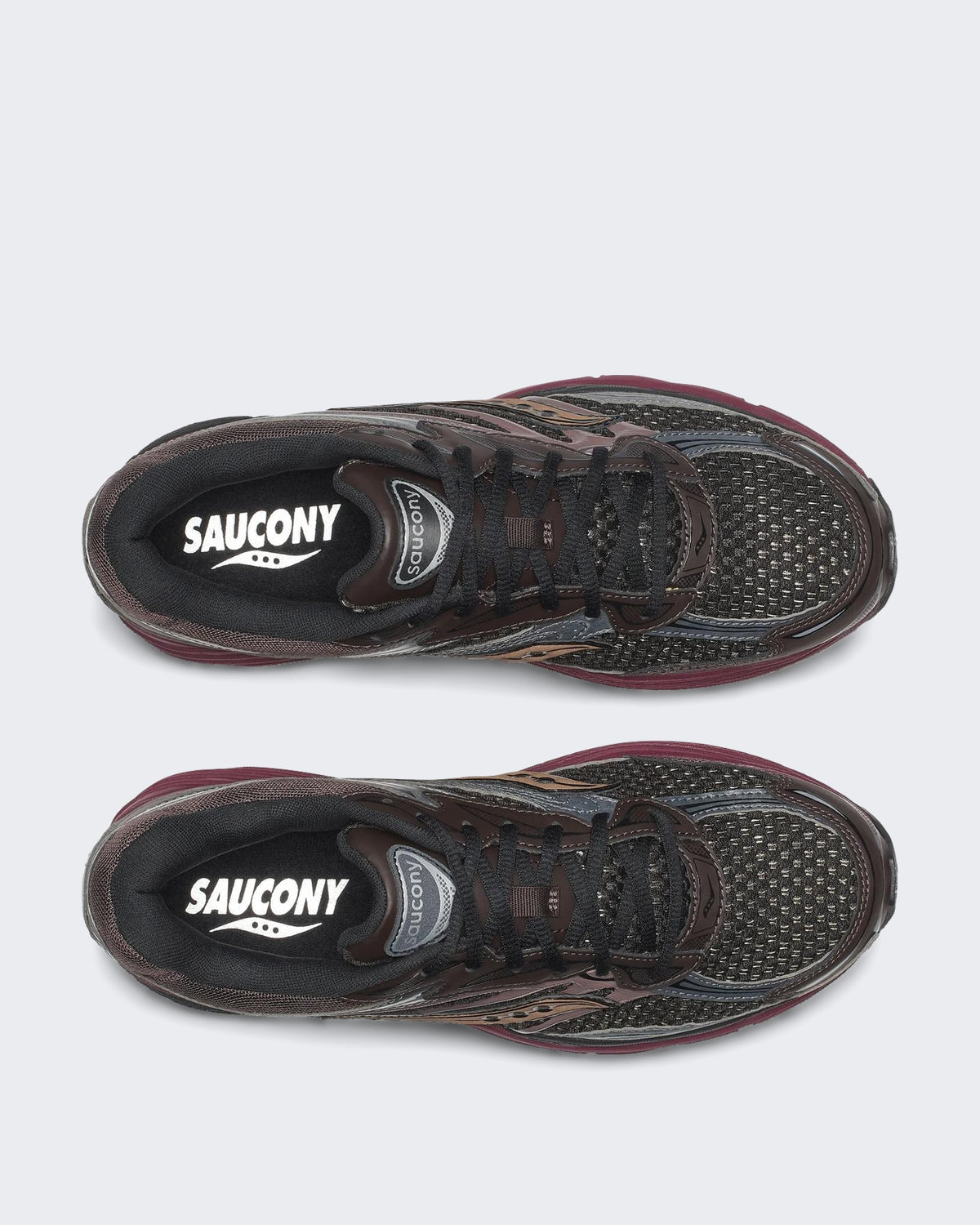 Heren Hardloopsneaker met demping en stabiliteit Zwart