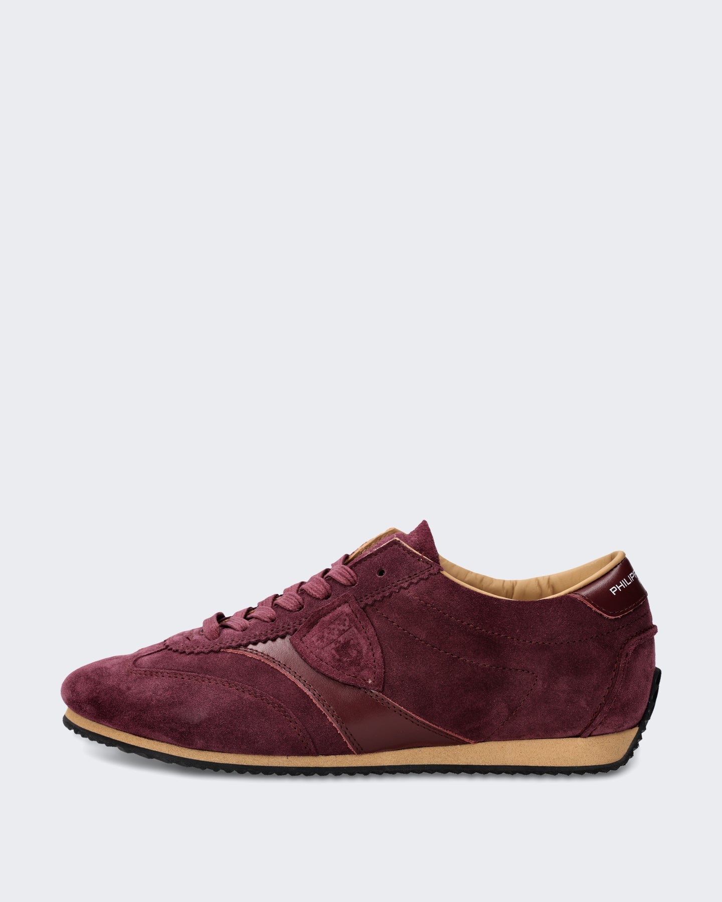 Dames Lage sneaker in paarse colorway Paars