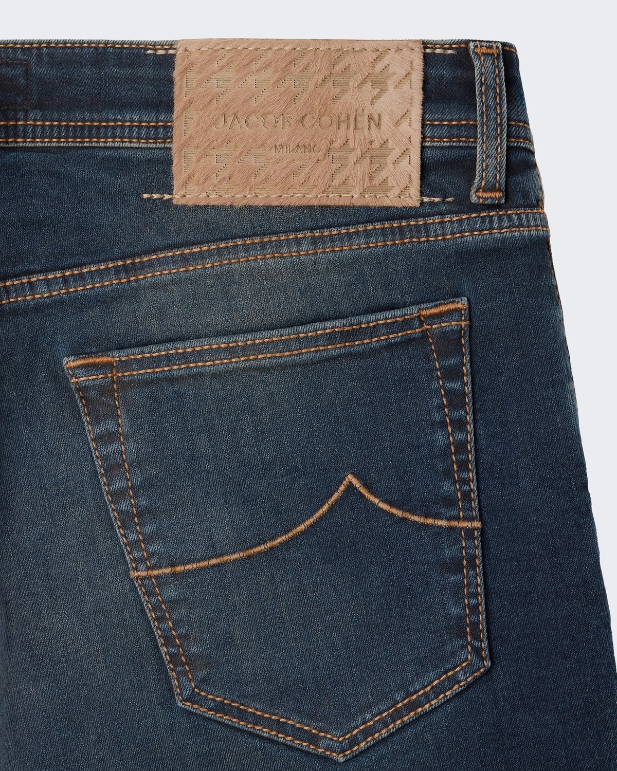 Herren Hose - Pant 5 Pkt Slim Fit Bard Dark Blue Blau