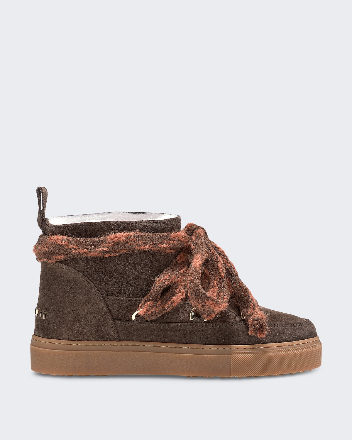 Dames Laars - Suede Knot Dark Brown Bruin