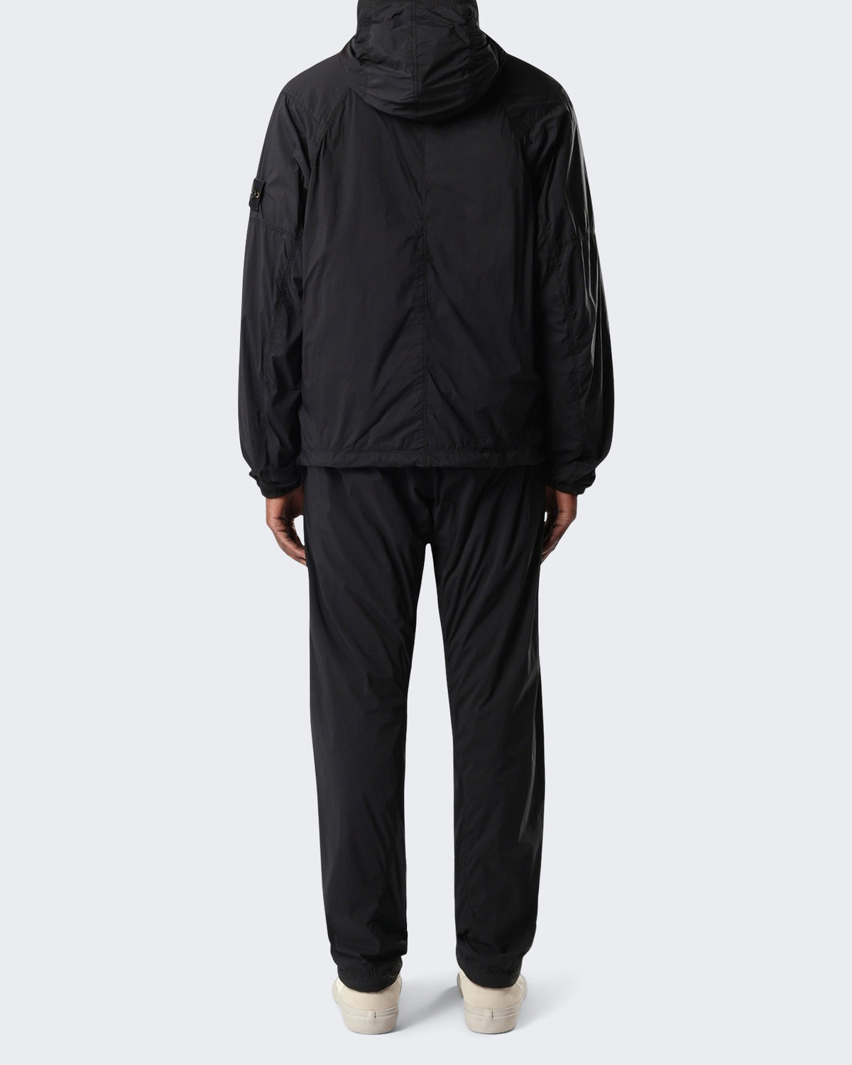 Heren Ultralight Nylon Stretch-TC Jas Zwart