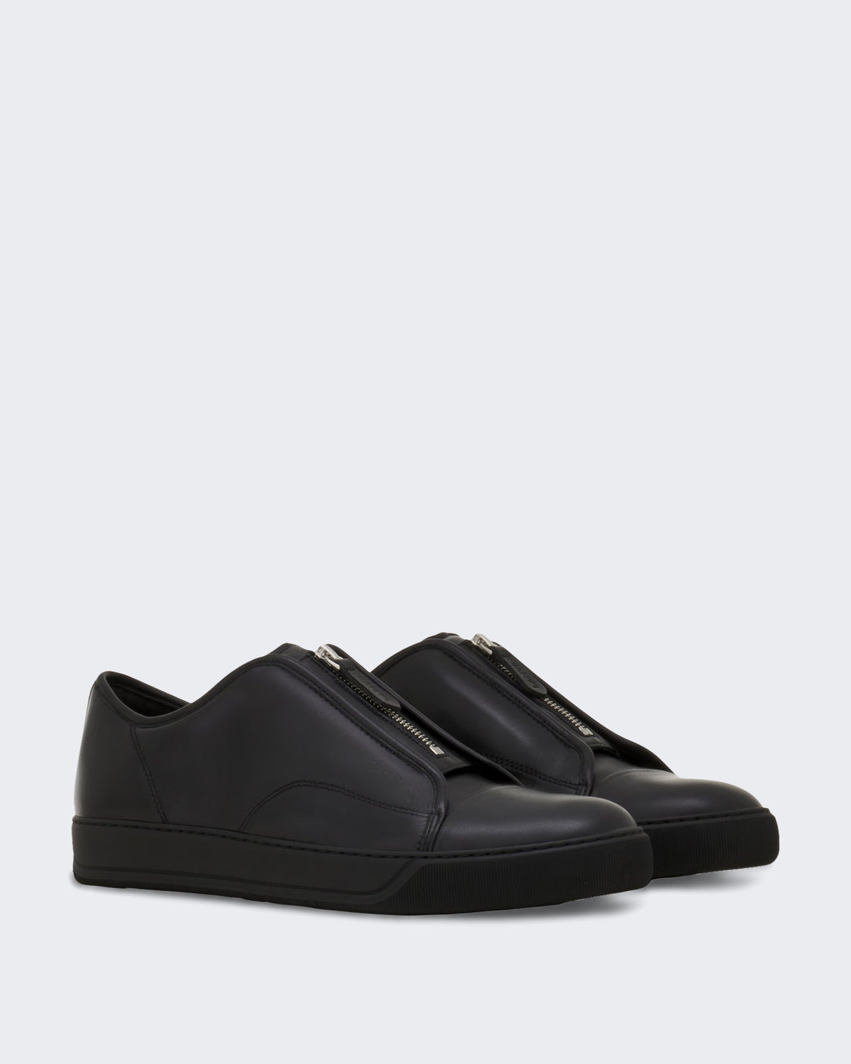 Heren Dbb1 Zip Full Leather Zwart