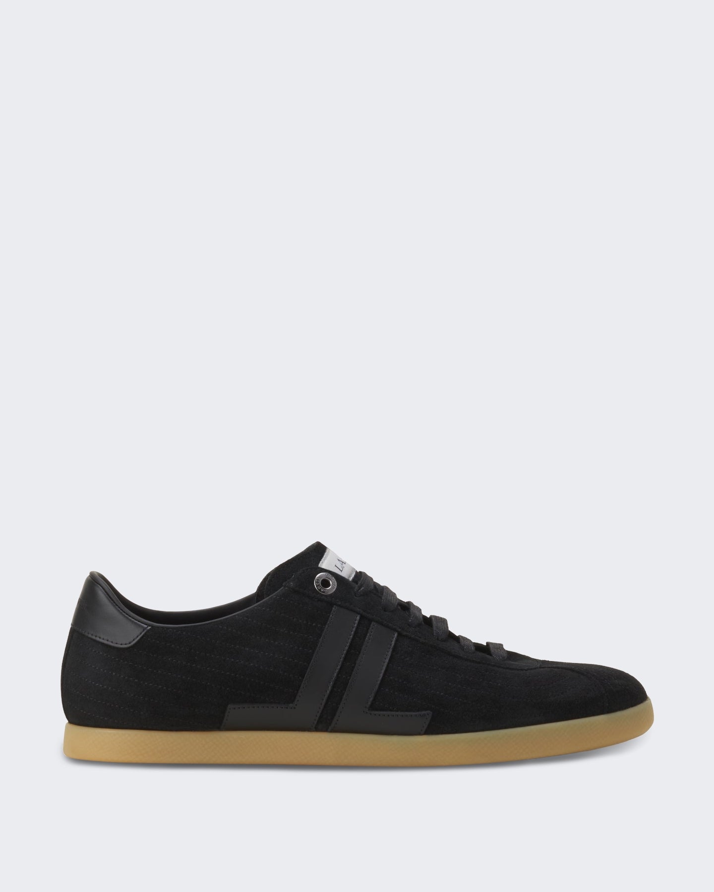 Heren Glen Full Leather Zwart