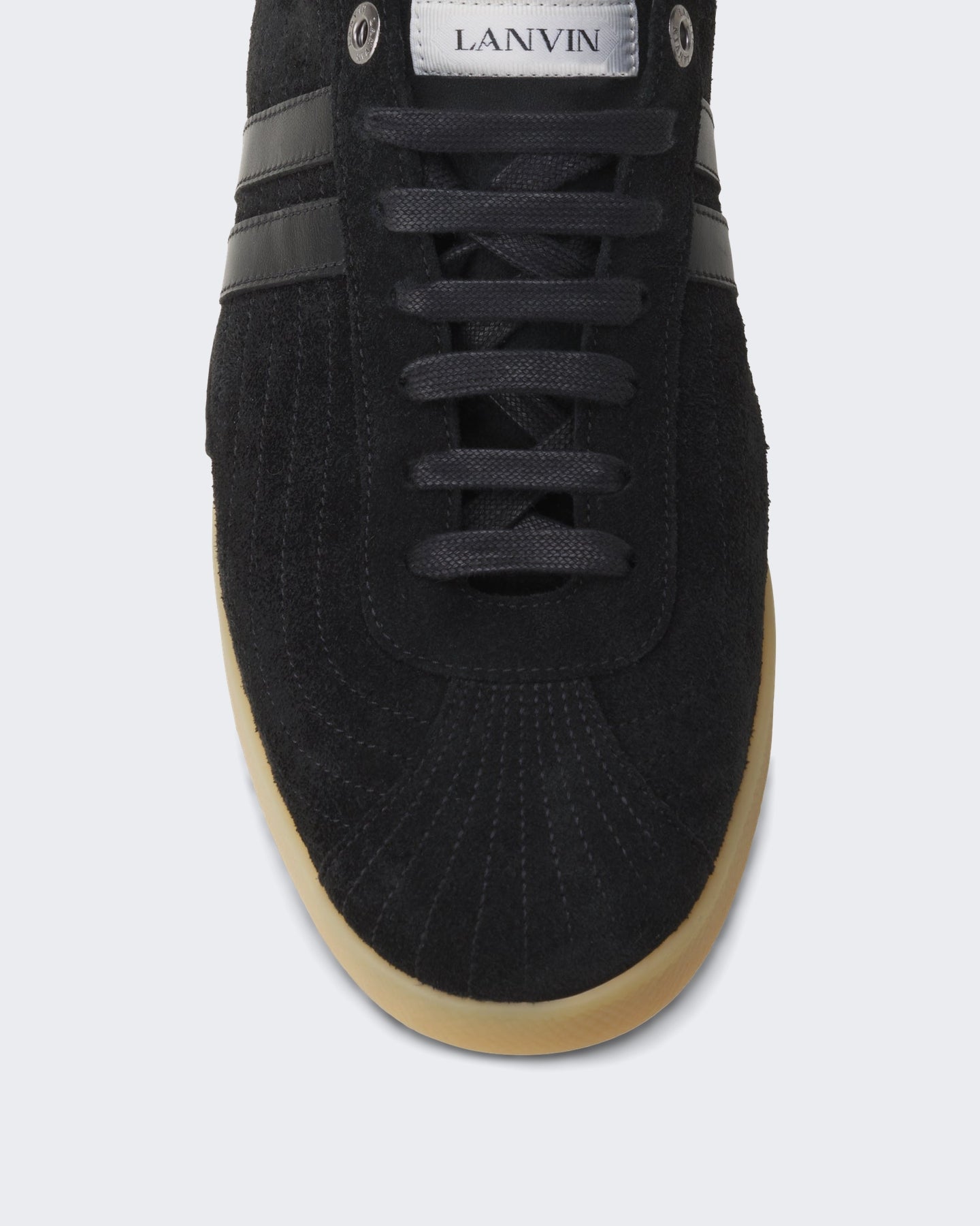 Heren Glen Full Leather Zwart